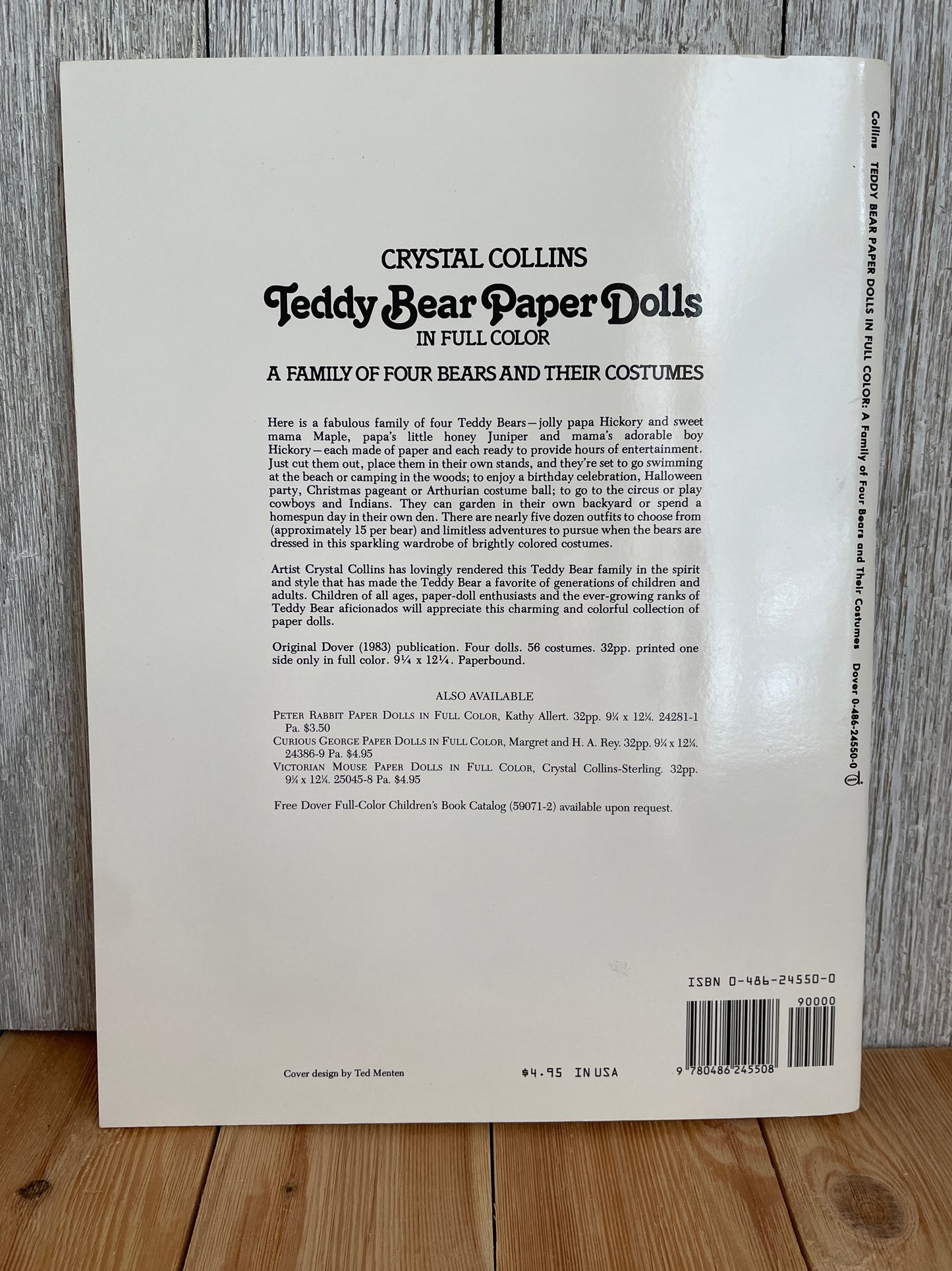 Uncut Paper Dolls in Full Color by Theodore Menten, Peggy Rosamond, Shelia Young, Kathy Allert, And the Wenham Museum Book New