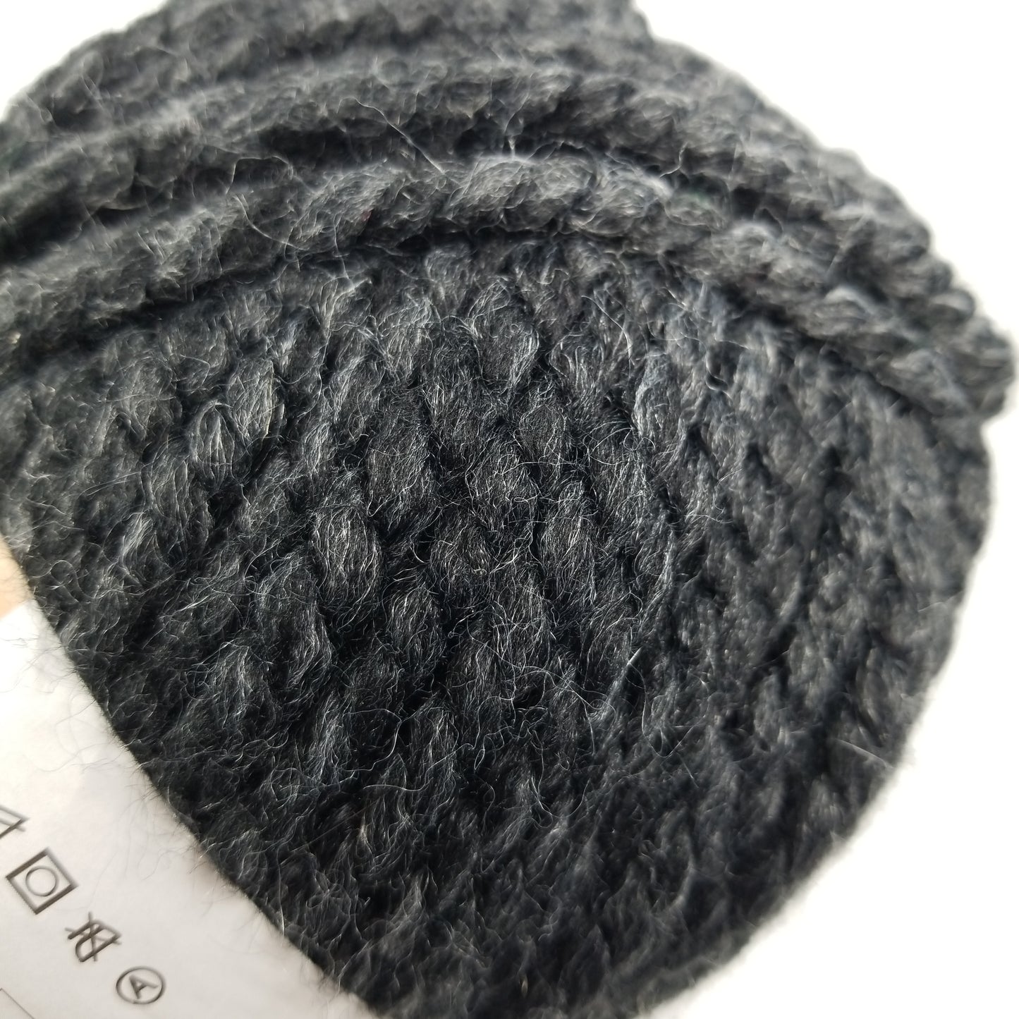 Lion Brand Yarn Wool Ease Charcoal (1 skein) NEW NOS older label