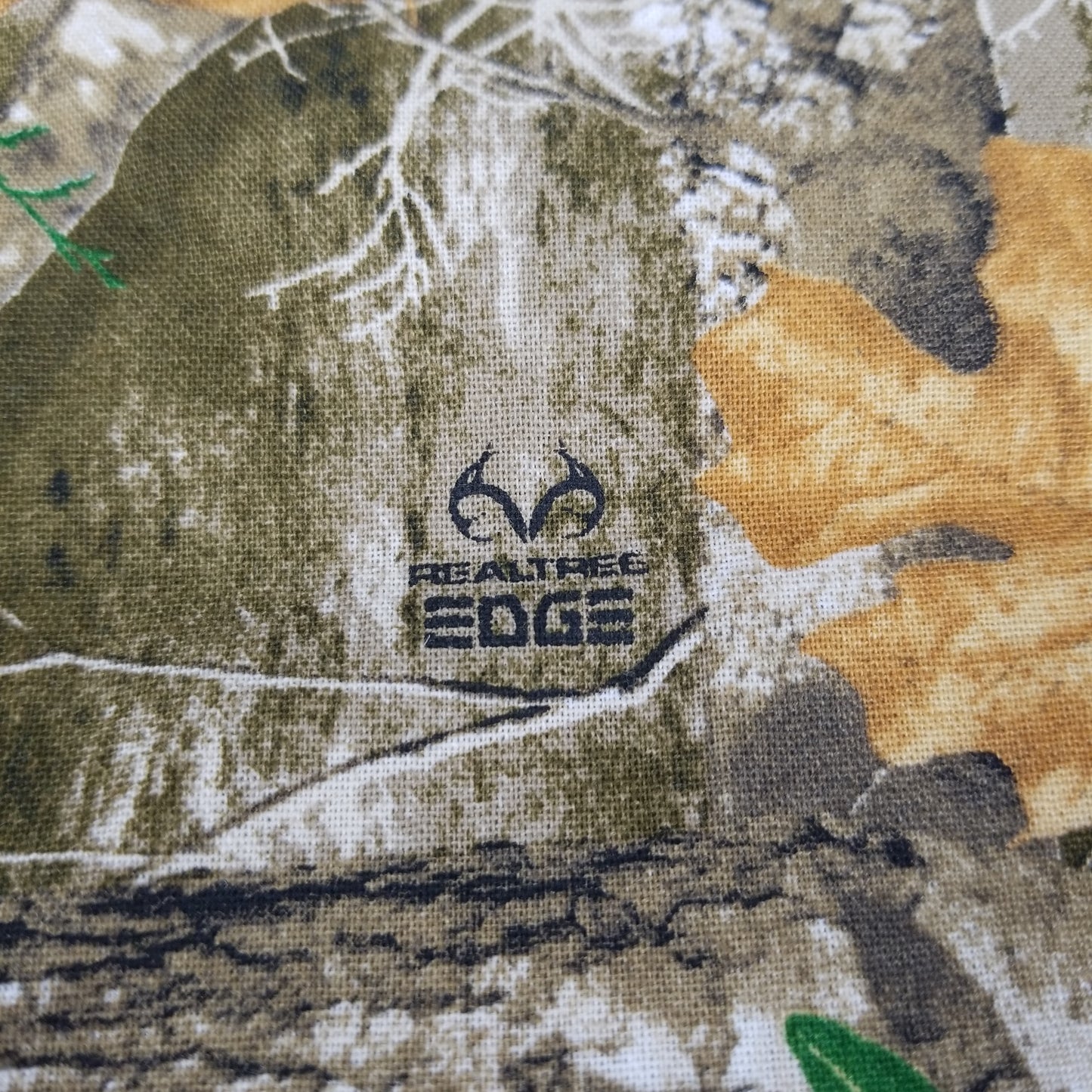 FABRIC Camo camouflage cotton bundle (2 designs) REALTREE Edge