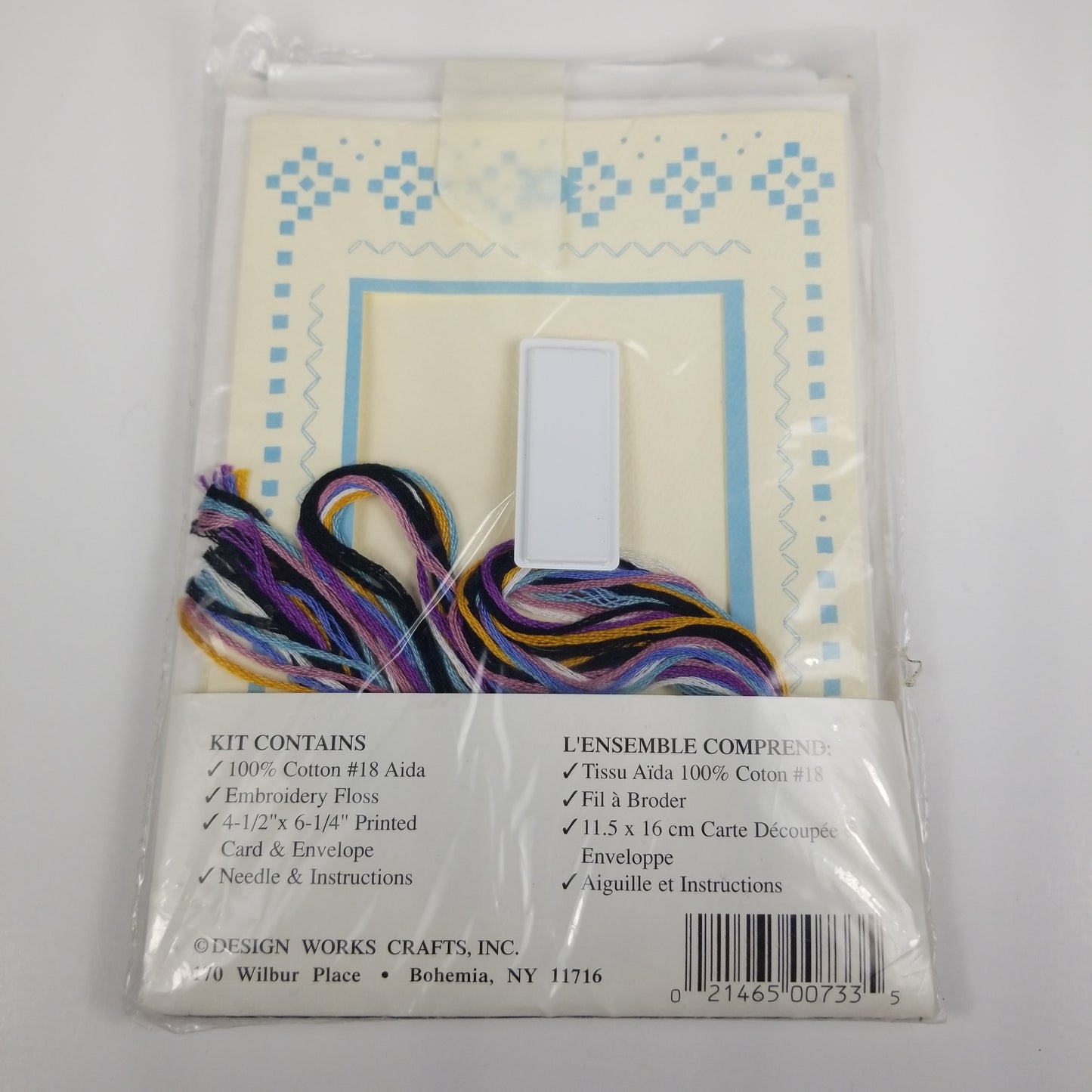Cross stitch kit 733 cartes de souhait en point de croix