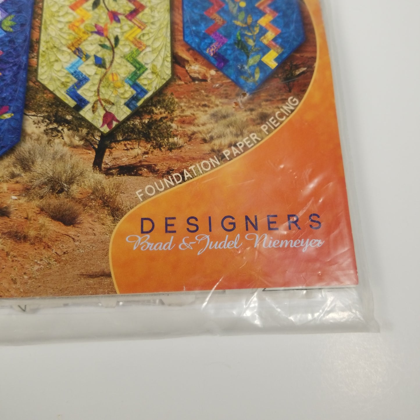 Landscapes Chevron Table Runners foundation paper piecing pattern