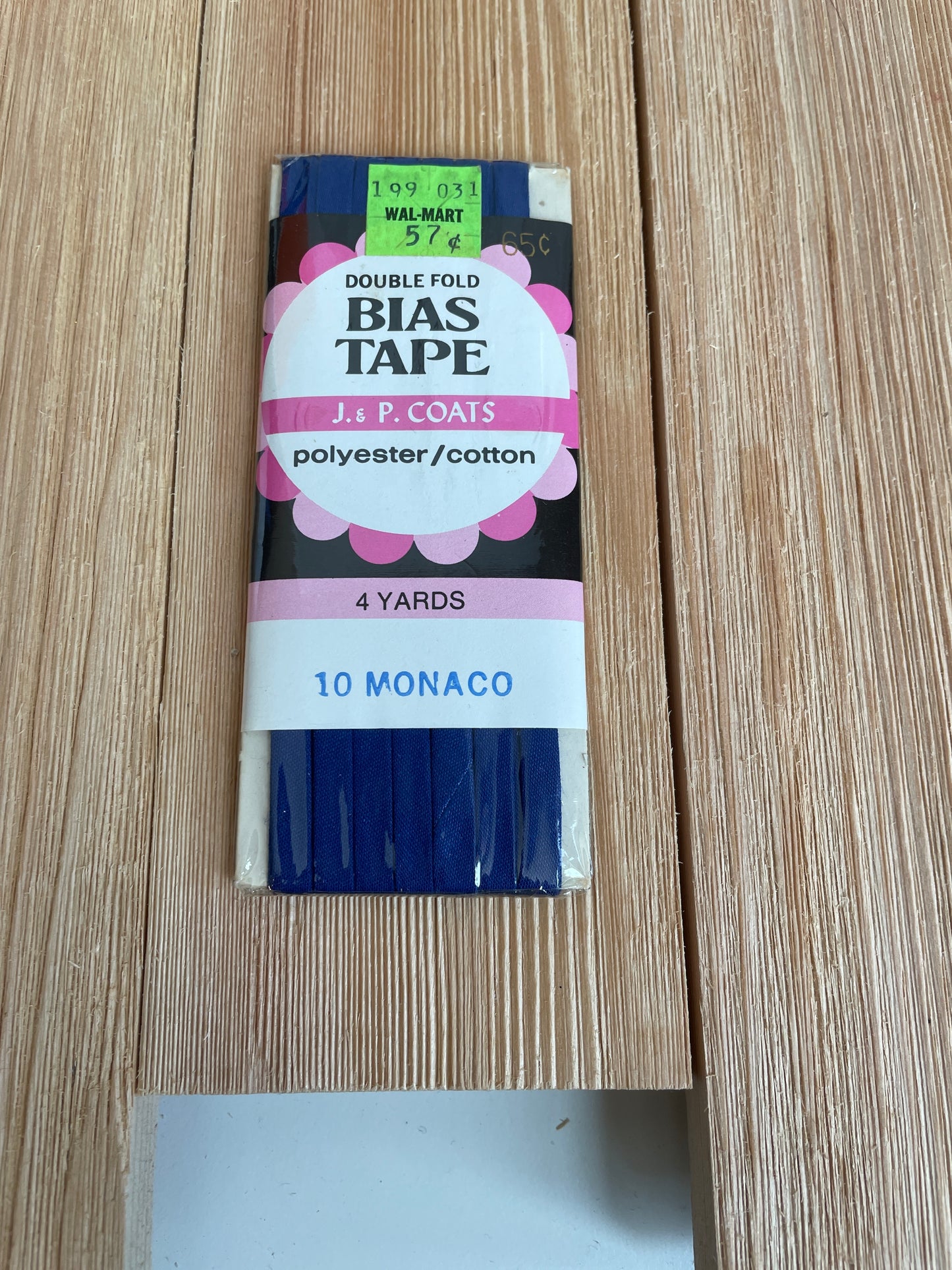 Double Fold Bias Tape Wright's Warren's J&P Coats (Pick Your Color)