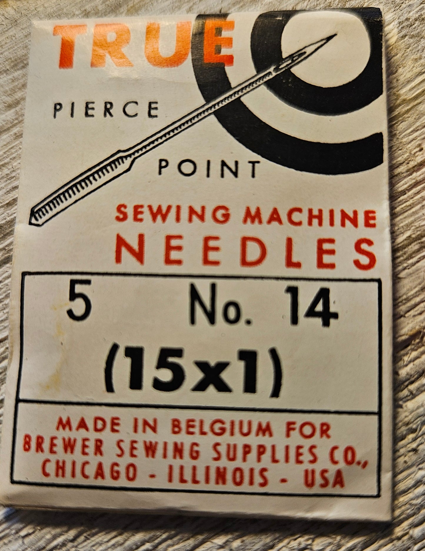Mixed Lot of Size 14 Sewing Machine needles and 2 twin needles - various brands