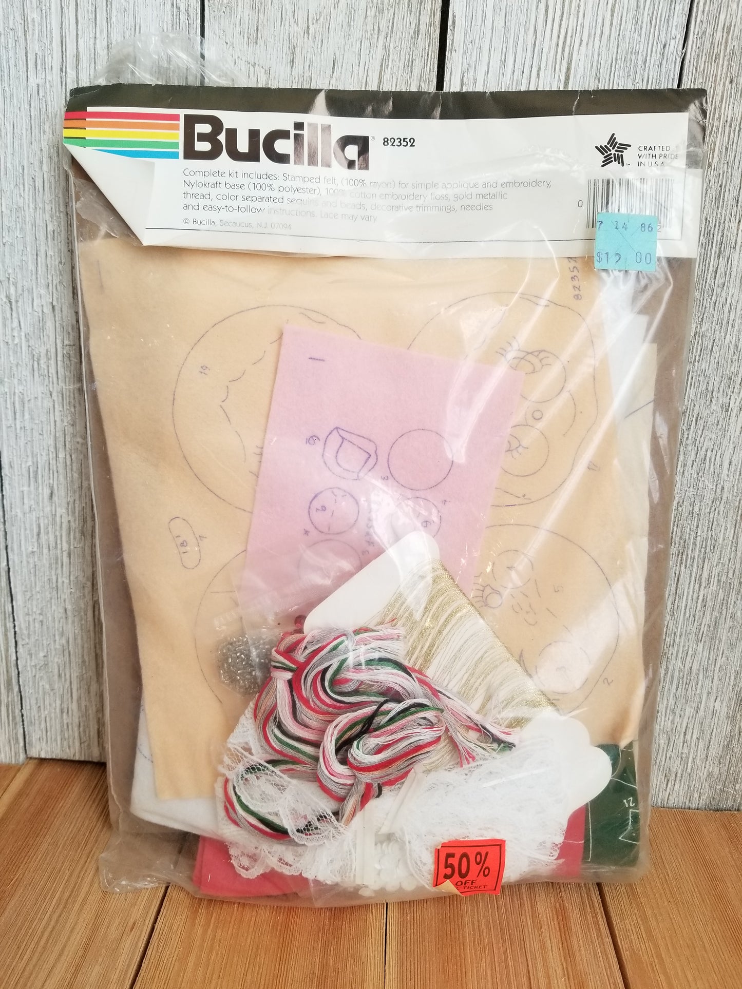 Vintage Christams Crewel Embroidery Kits Pick your Kit Open and Incomplete