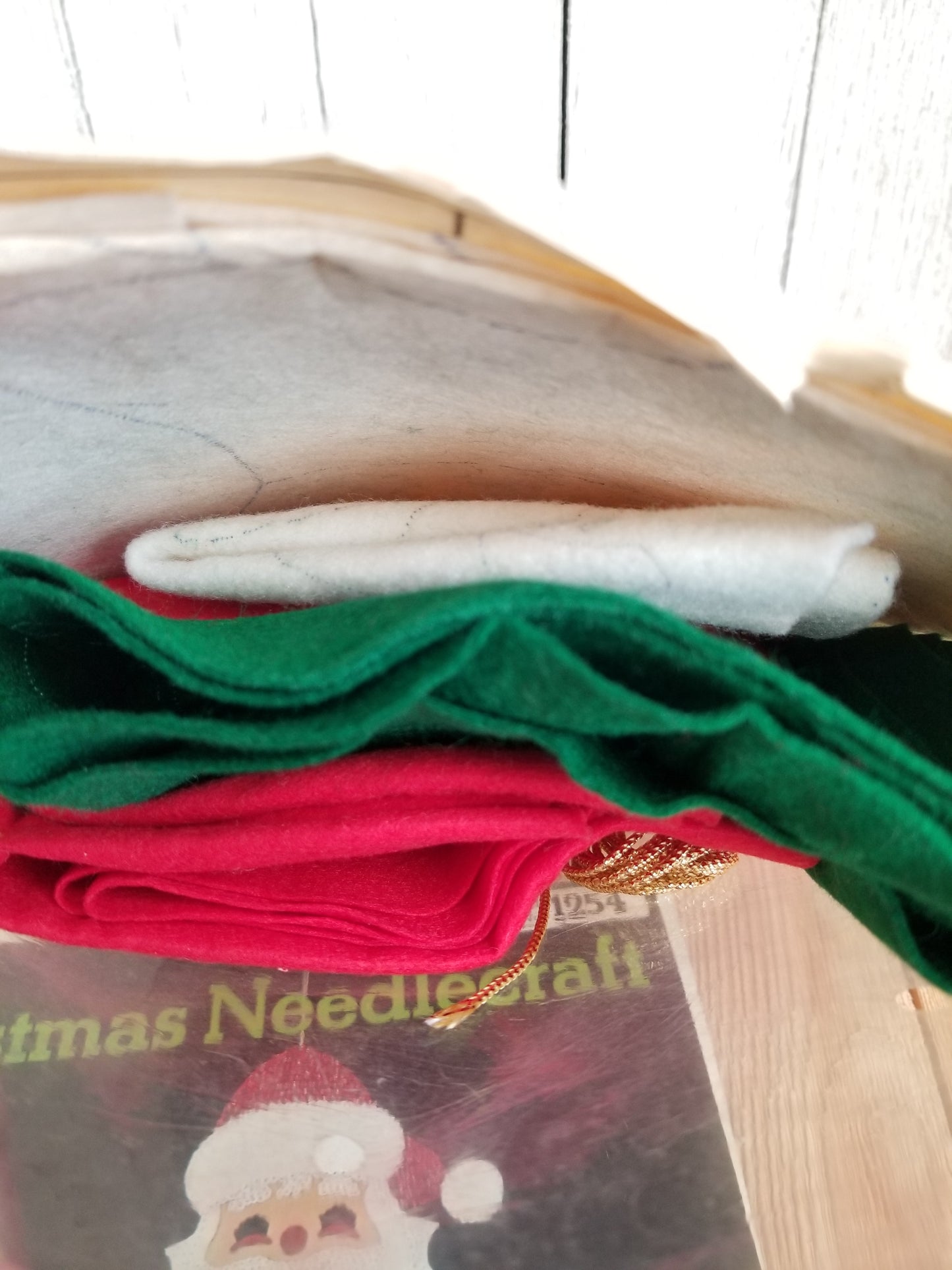 Vintage Christams Crewel Embroidery Kits Pick your Kit Open and Incomplete