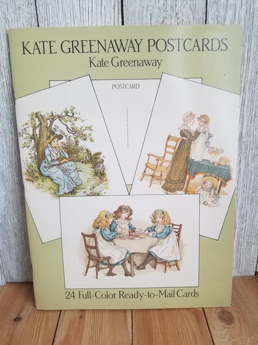 Complete Kate Greenaway Postcards 24 Full Color Ready to Mail Postcards