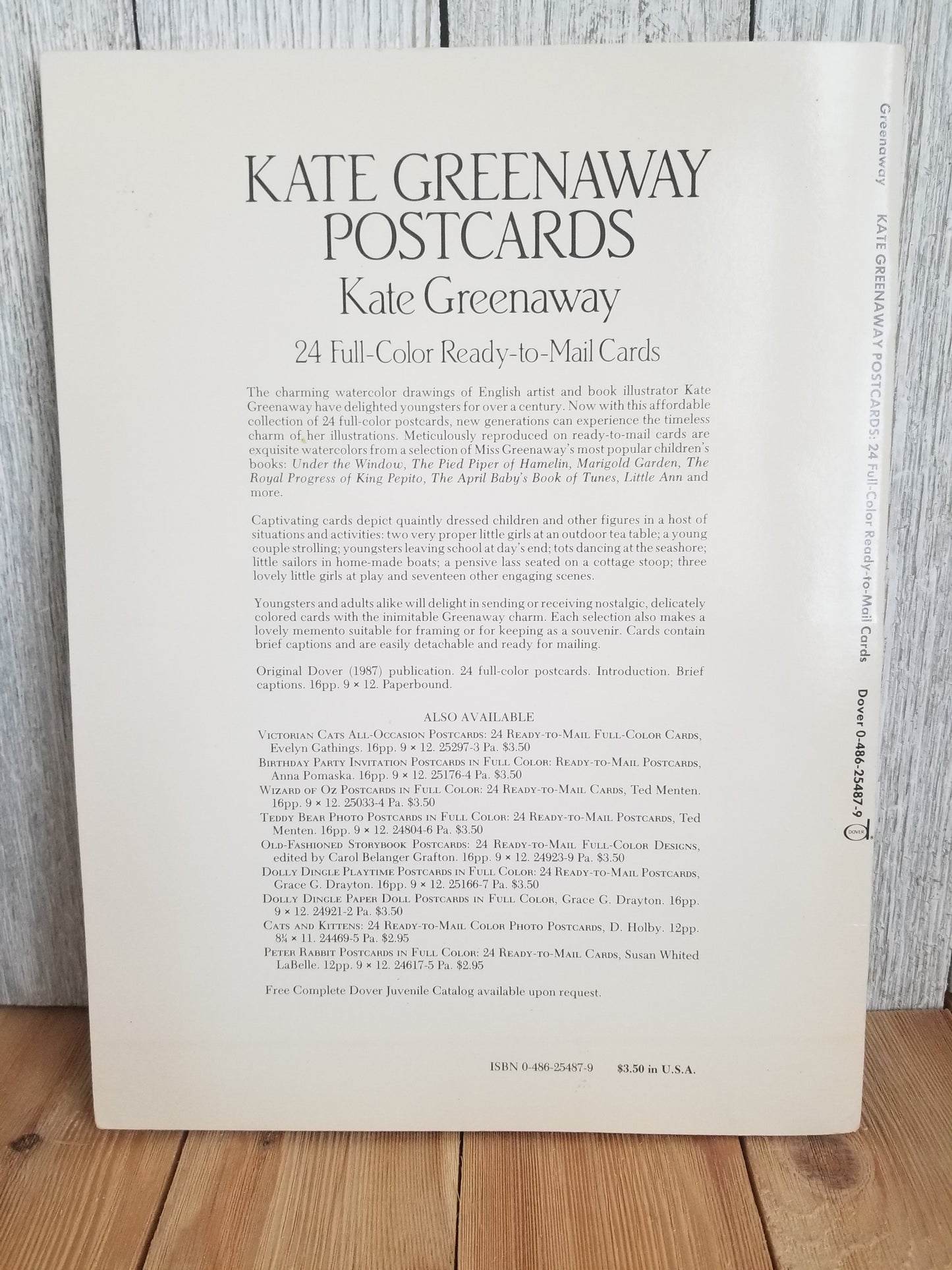 Complete Kate Greenaway Postcards 24 Full Color Ready to Mail Postcards