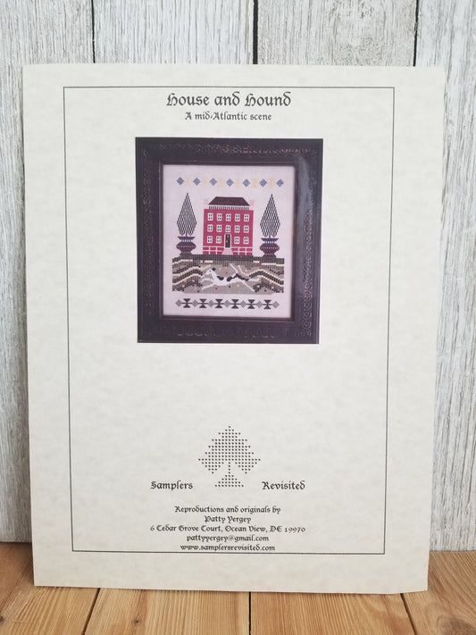 House and Hound A Mid Atlantic Scene Samplers Revisited Cross Stitch Pattern