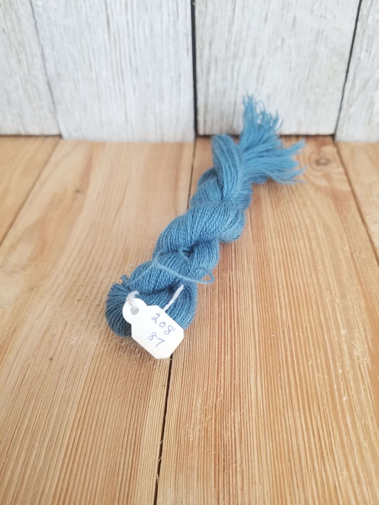 Needle Point Wool Mending Wool French Wool Floss Skein 12 Bundle