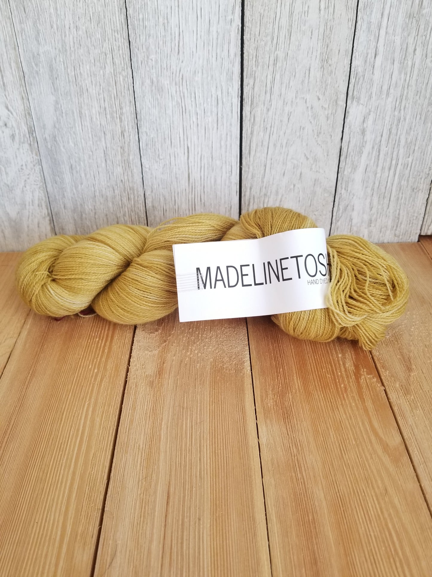 Madelinetosh Hand Dyed Wool Yarn Winter Wheat Lace and Sock Weight