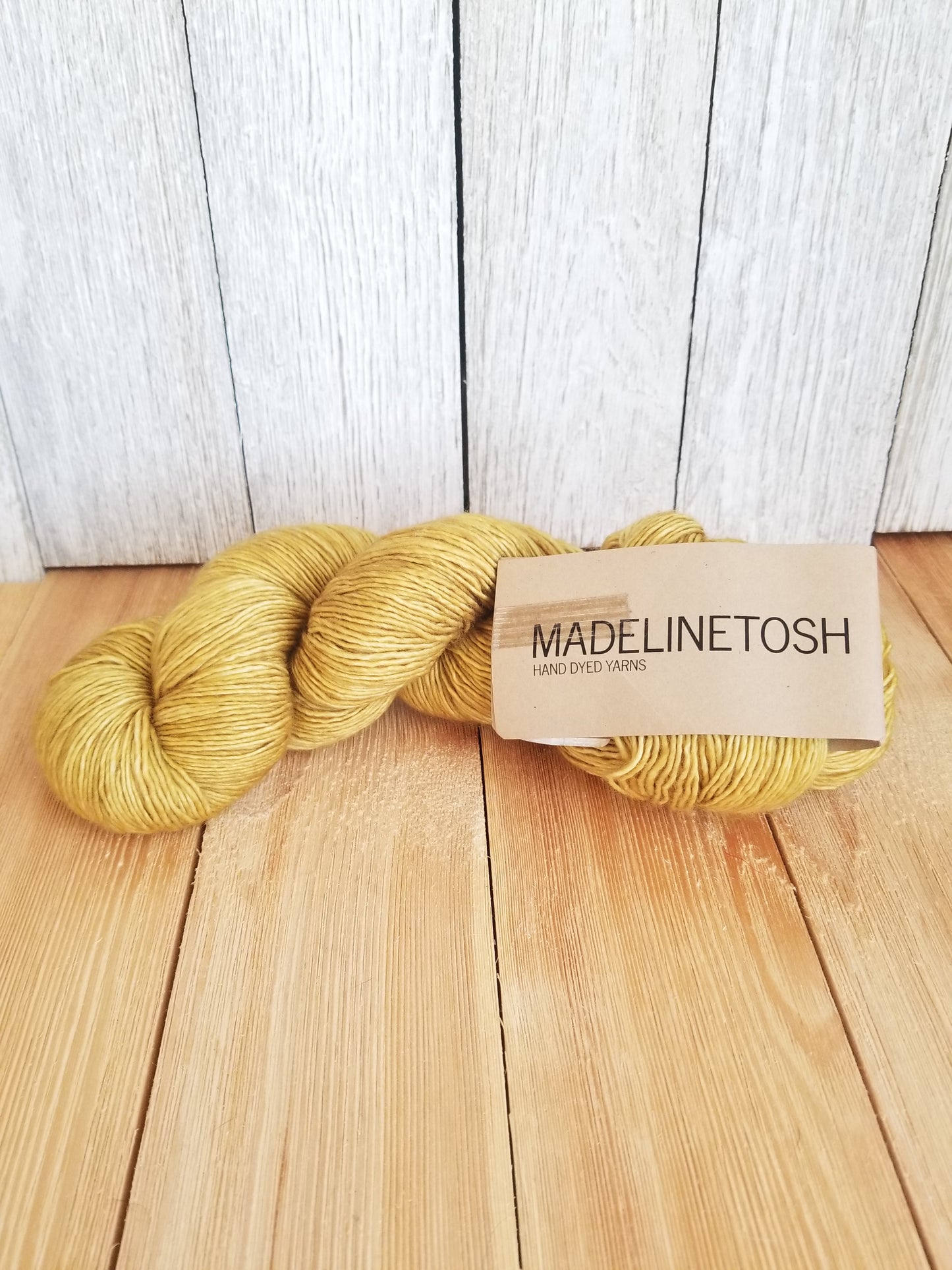 Madelinetosh Hand Dyed Wool Yarn Winter Wheat Lace and Sock Weight