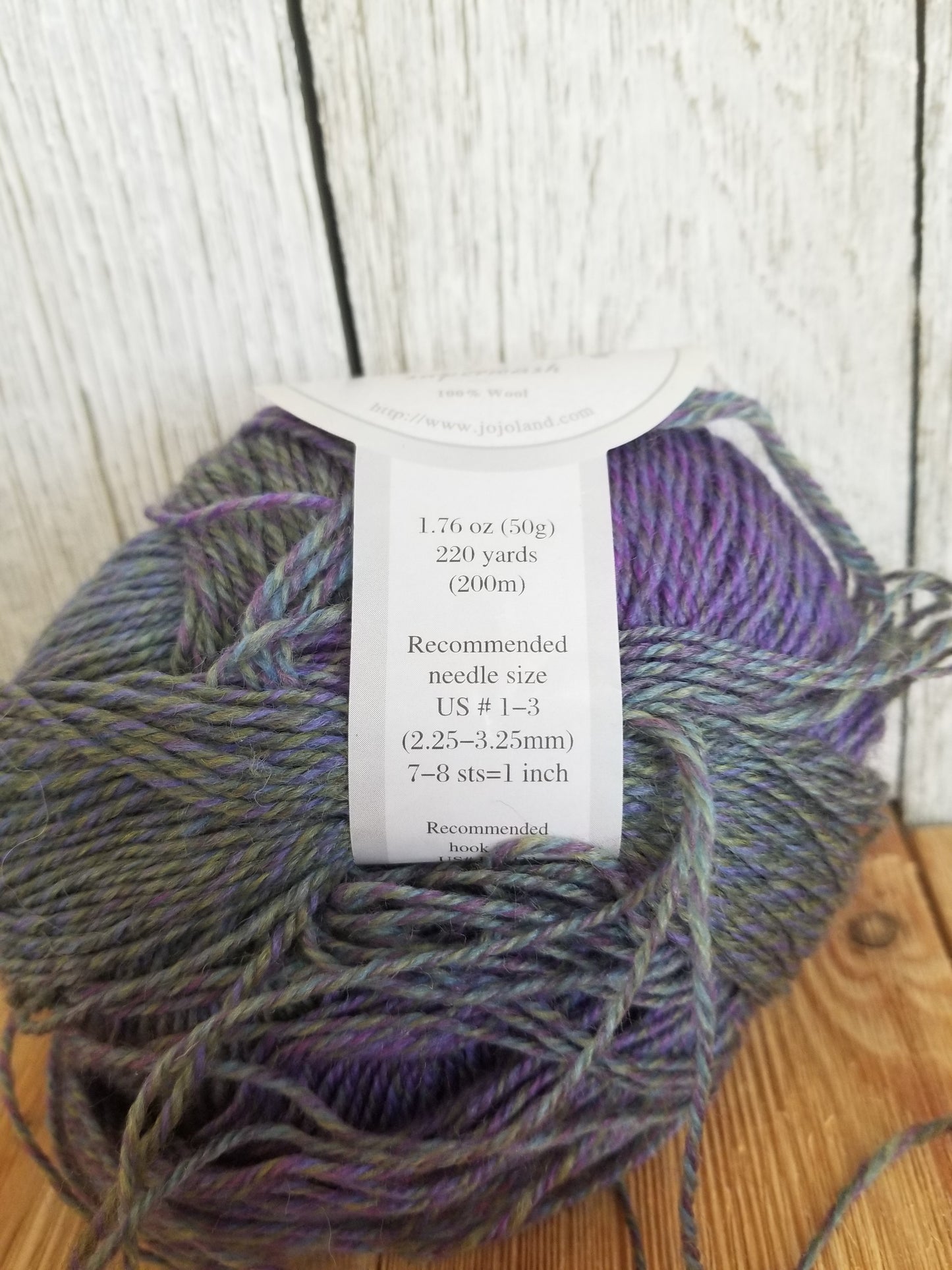 Jojoland Melody Superwash Wool Yarn MS 29 Lot of 2