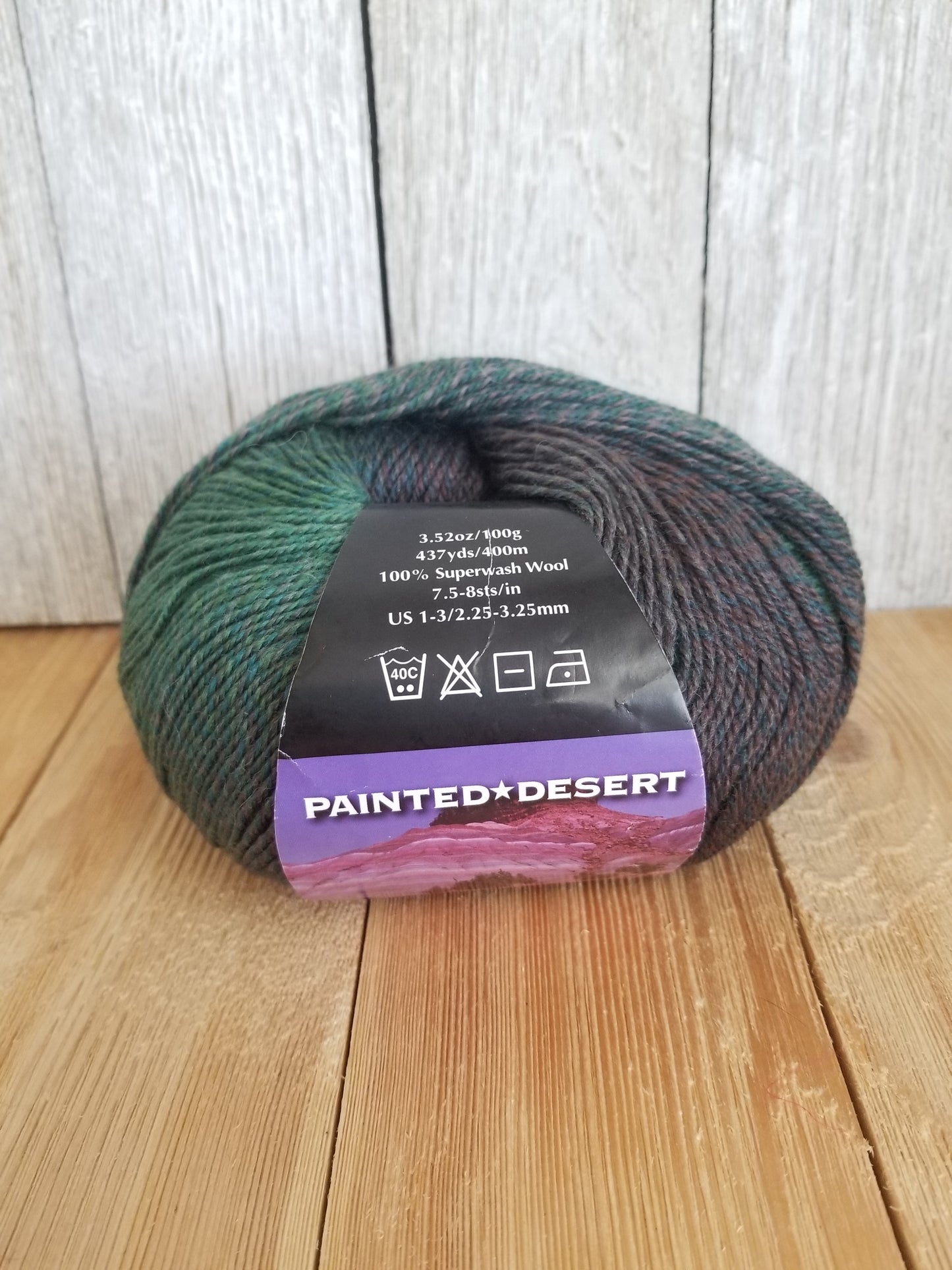 DISCONTINUED KFI Collection Painted Desert color 12 Hedgegrove Wool Yarn Lot of 2