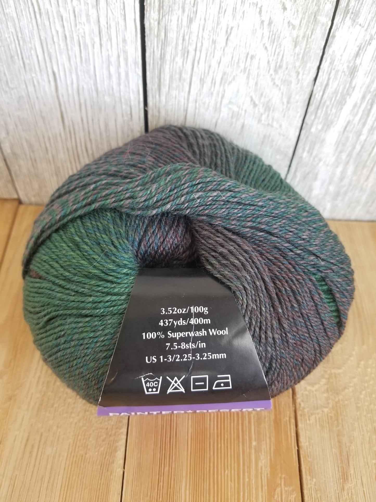 DISCONTINUED KFI Collection Painted Desert color 12 Hedgegrove Wool Yarn Lot of 2
