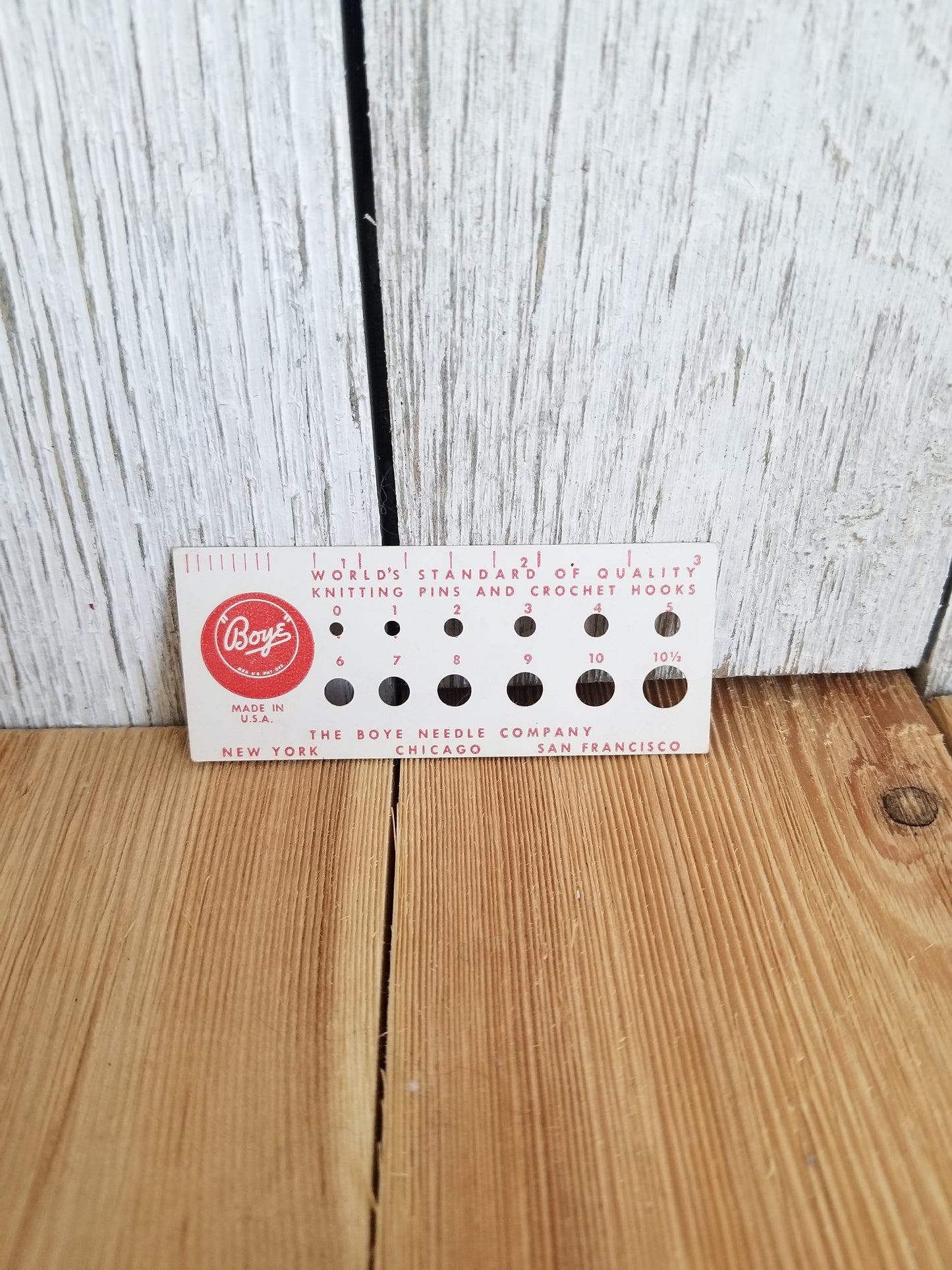 Knitting Needle Gauge Hero Knitting Computer Boye Knit Chek Pick your Design