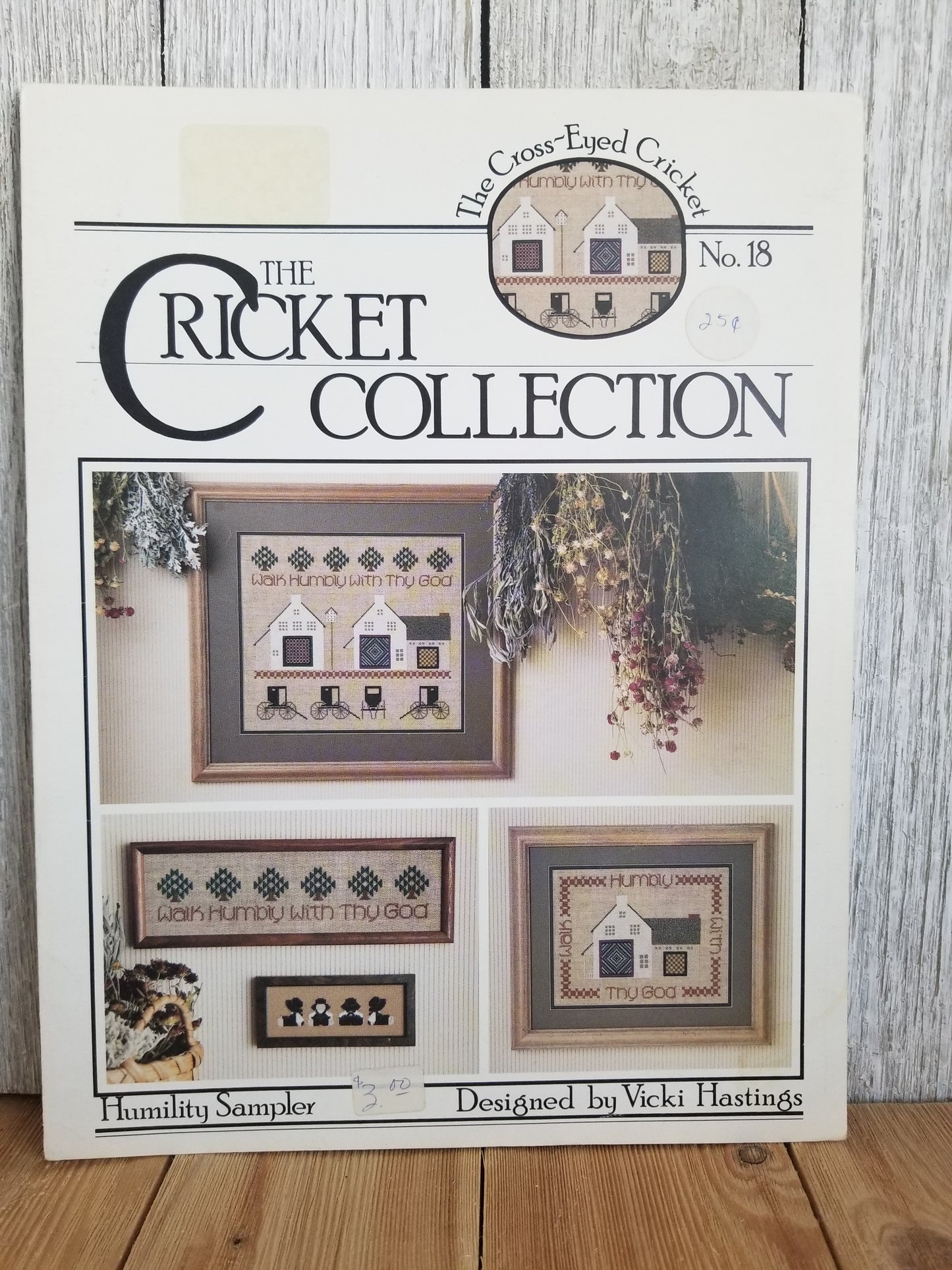 The Cricket Collection Cross Stitch Pattern Choose Your Design