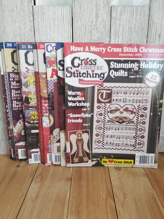 Cross Country Stitching Magazine Cross Stitch Pattern Choose Your Book