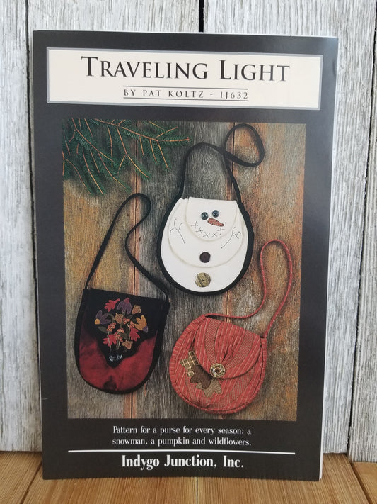 Indygo Junction Inc. Traveling Light Holiday Purse Pattern IJ632