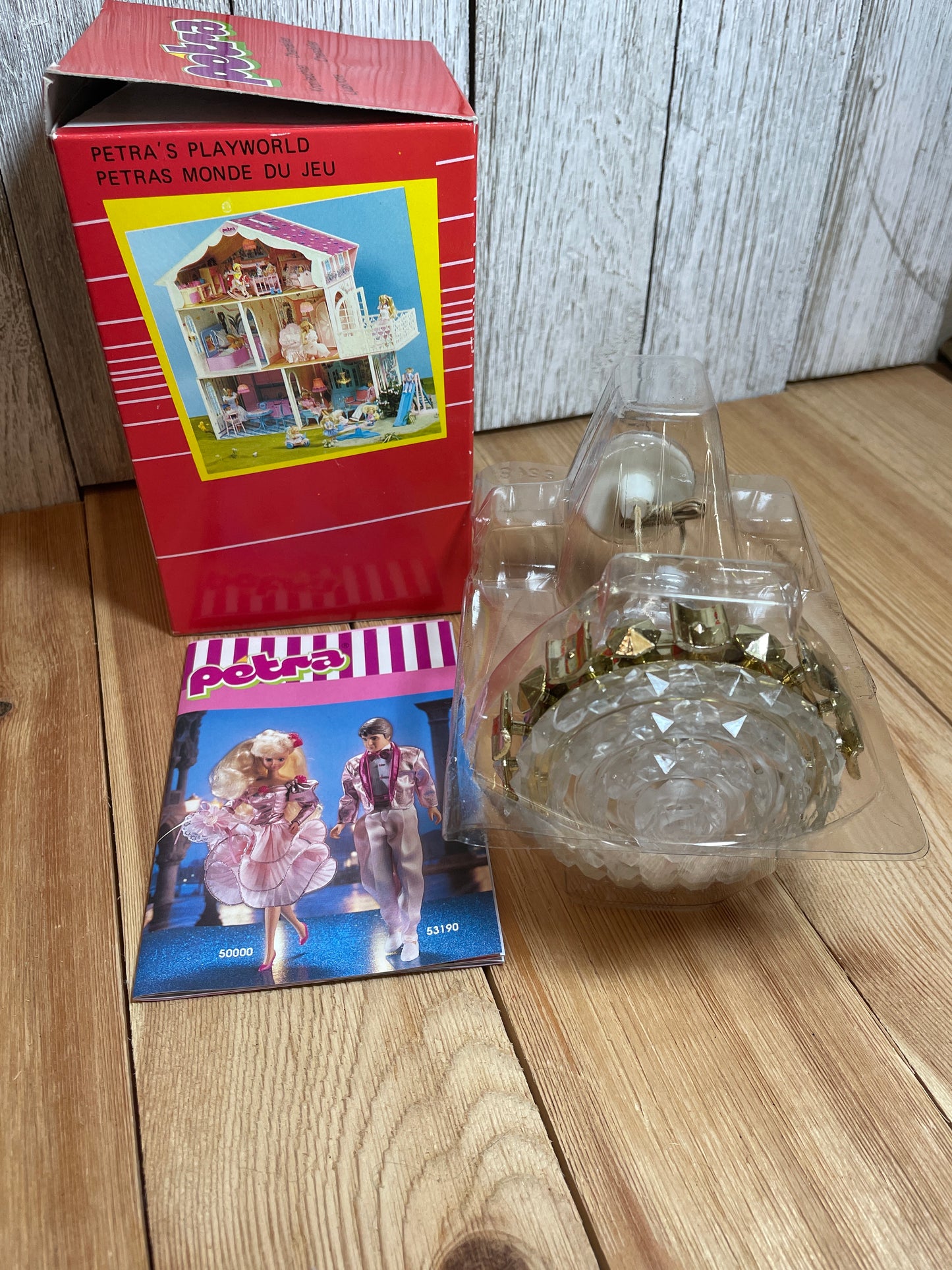 Chandelier for Petra House Plasty Lundby Figure Toy Accessory Doll House light 61548