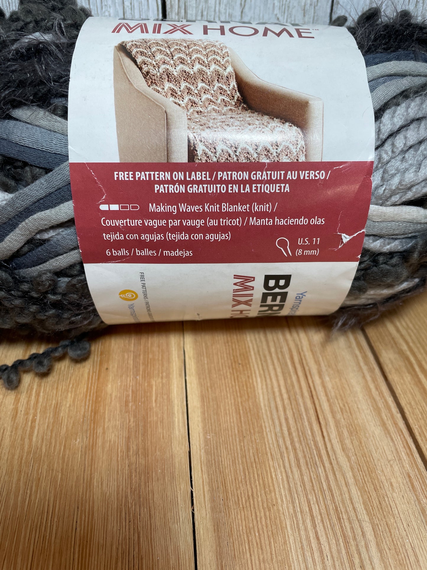 Bernat Mix Home London Fog 97004 Full Skien