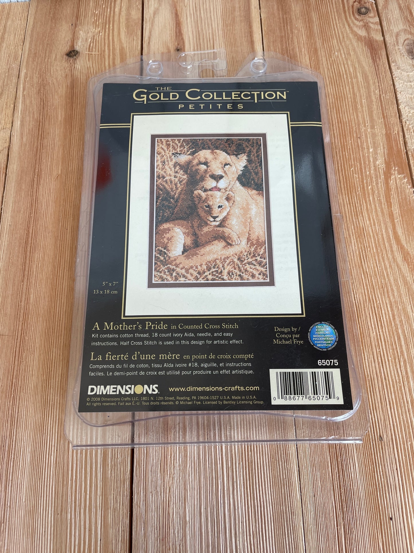 Gold Collection Petites A Mother's Pride Cross Stitch Kit Complete