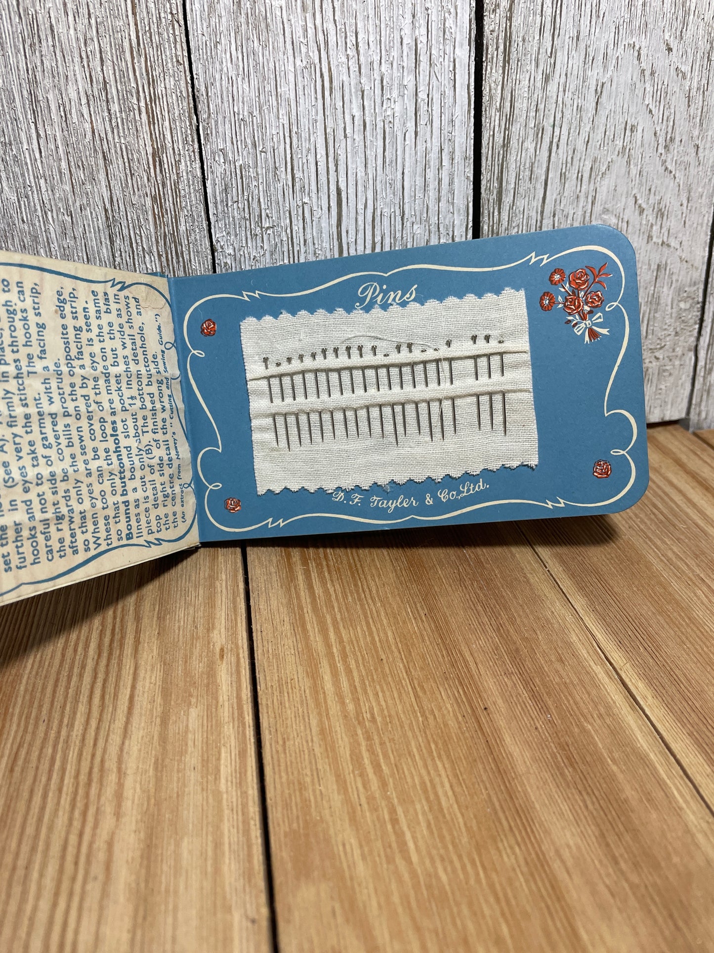 Vtg Newey's Sewing Aids Traveling Companion Made in England