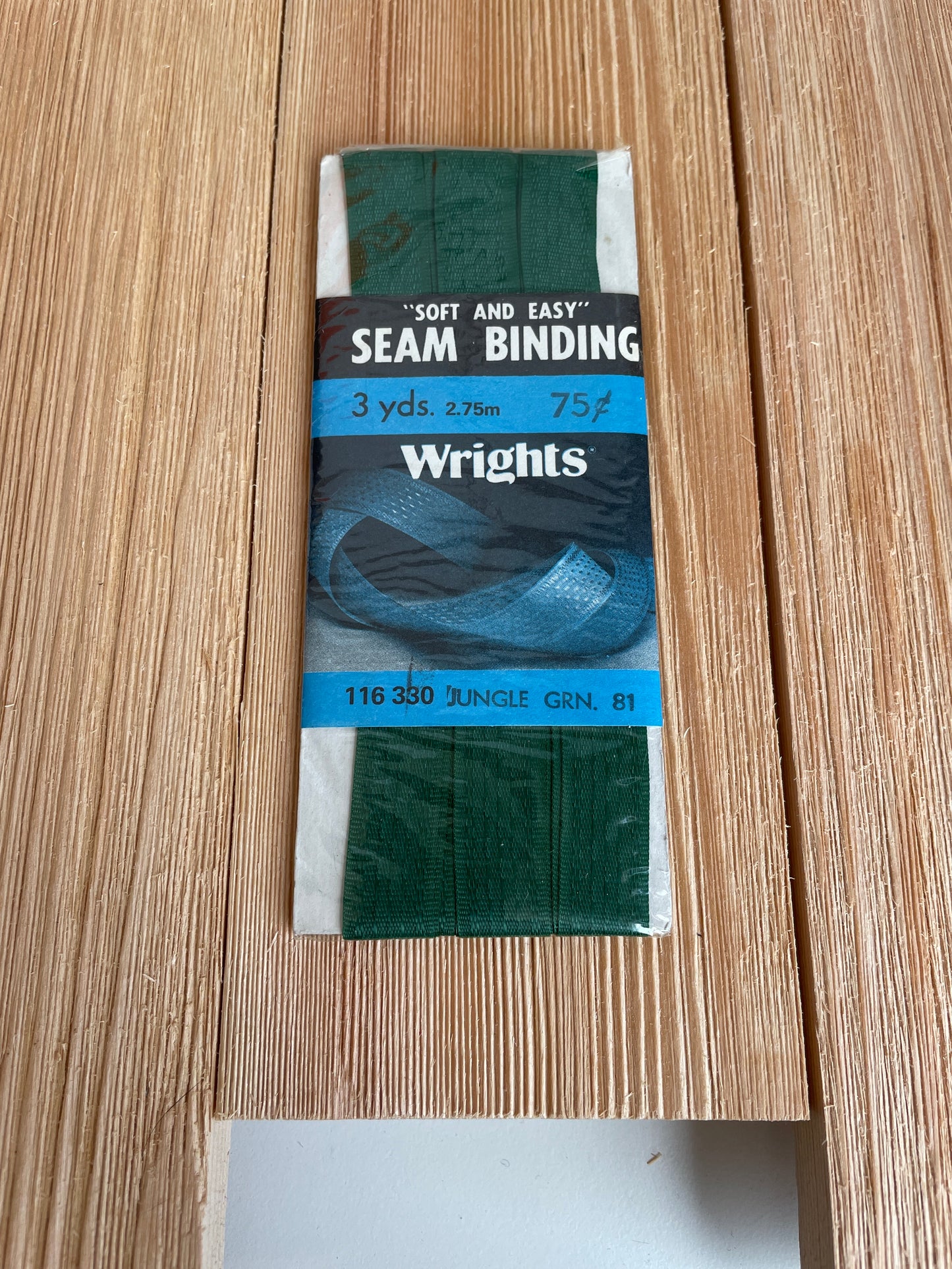 Seam Binding 1/2" Wide 3 yards J&P Coats Wrights Boiltex Talon (Pick Your Color)