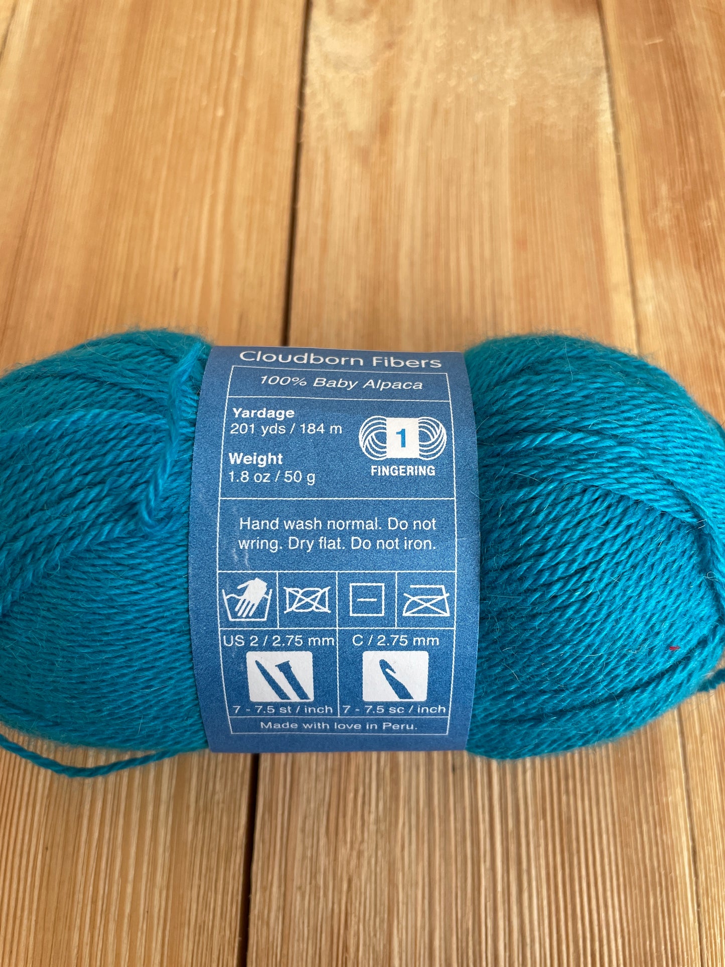 Cloud Born Fibers Baby Alpaca Fingering Pick Your Color Full Skein