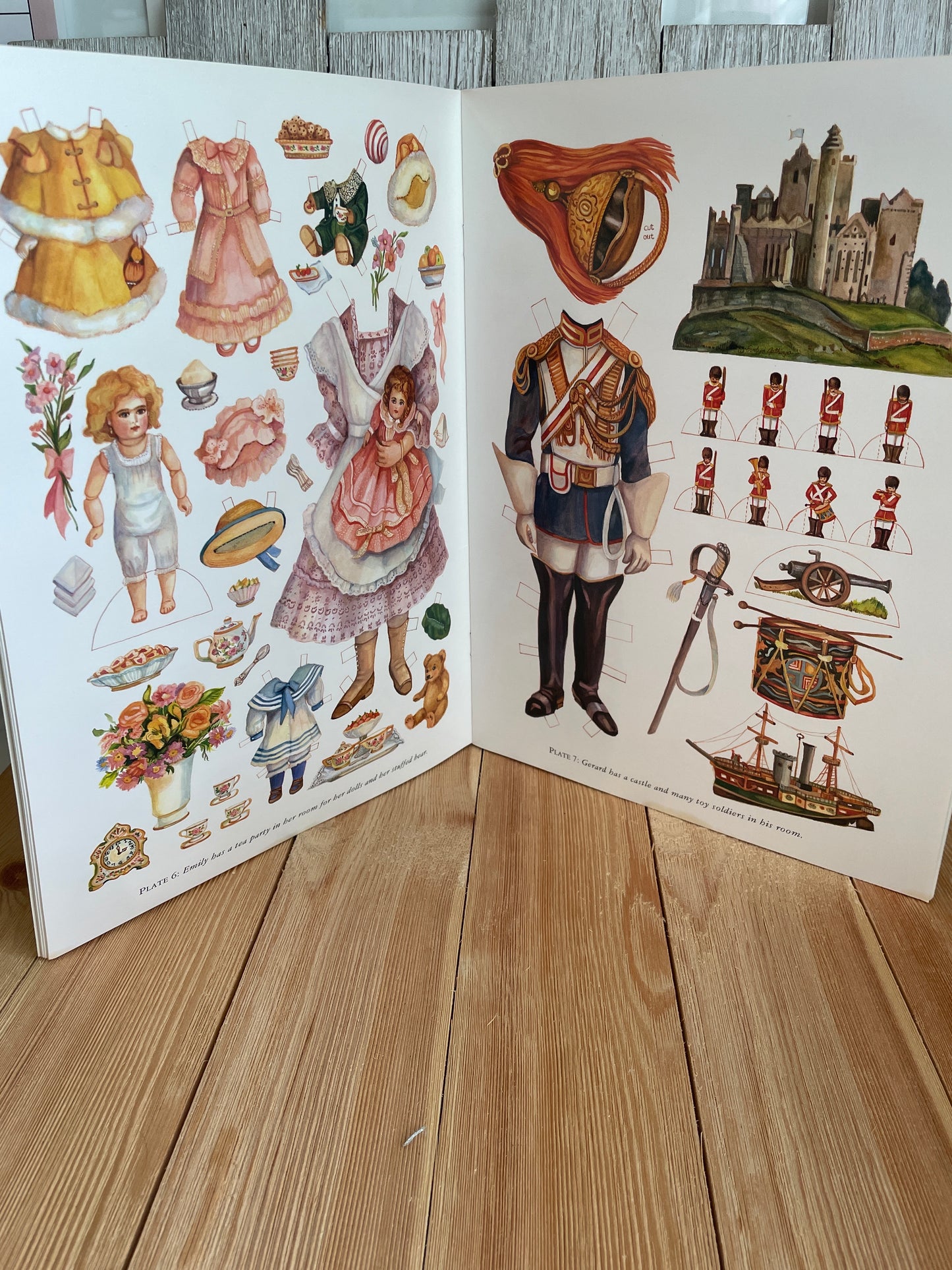 Uncut Paper Dolls in Full Color by Theodore Menten, Peggy Rosamond, Shelia Young, Kathy Allert, And the Wenham Museum Book New