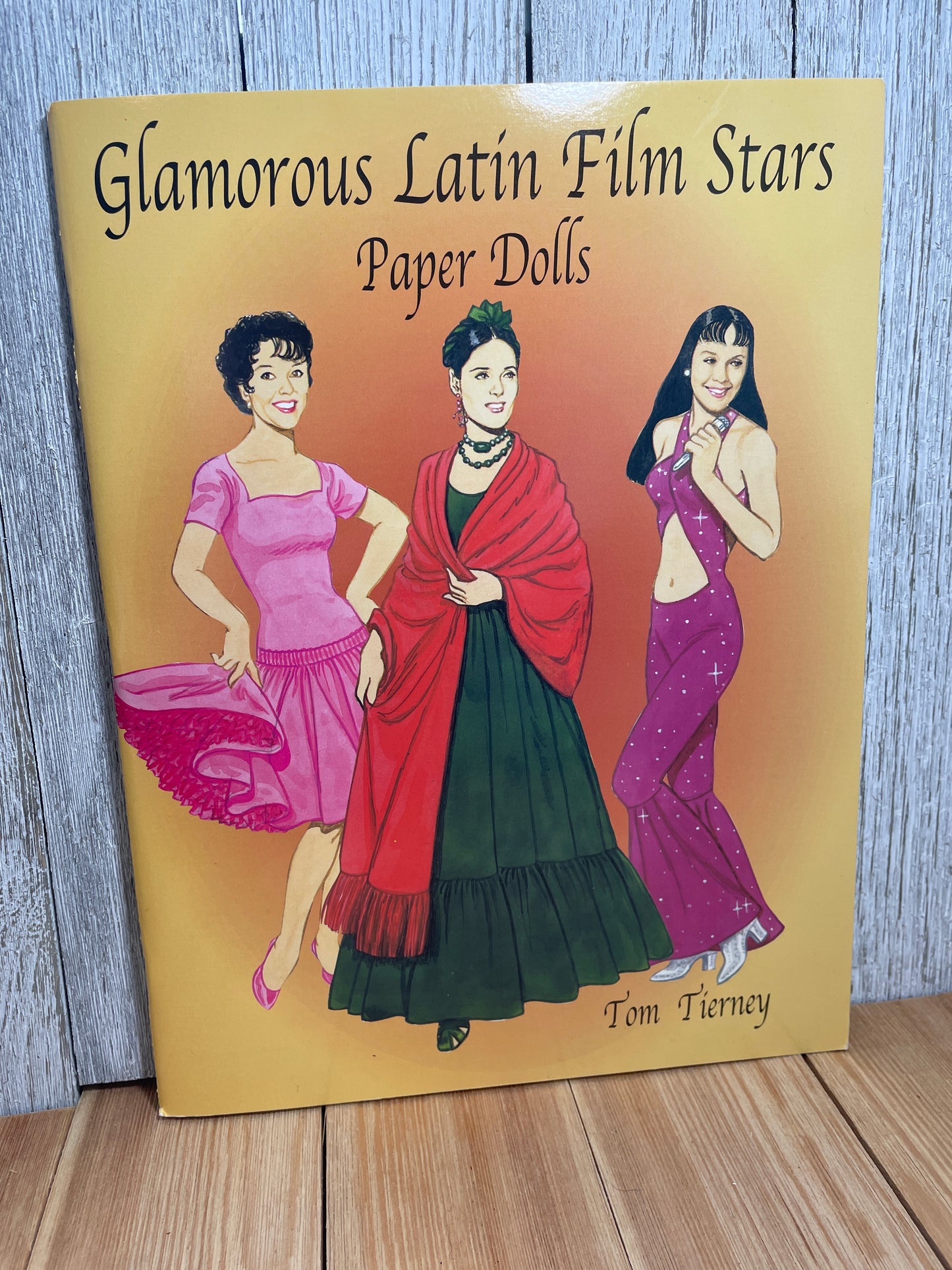 Uncut Paper Dolls in Full Color by Tom Tierney Book New