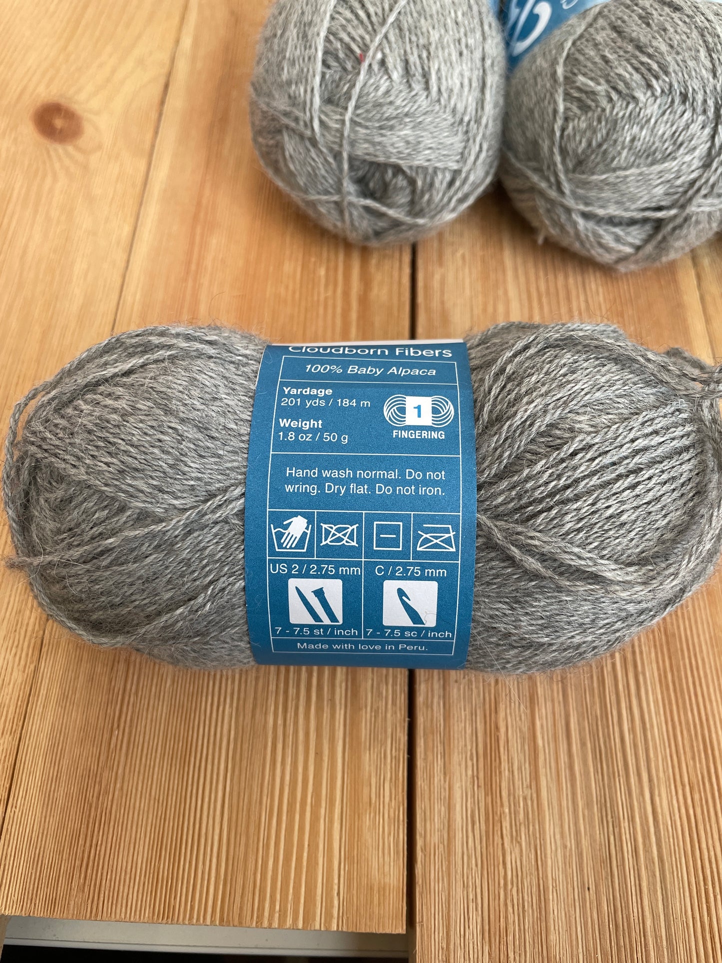 Cloud Born Fibers Baby Alpaca Fingering Pick Your Color Full Skein