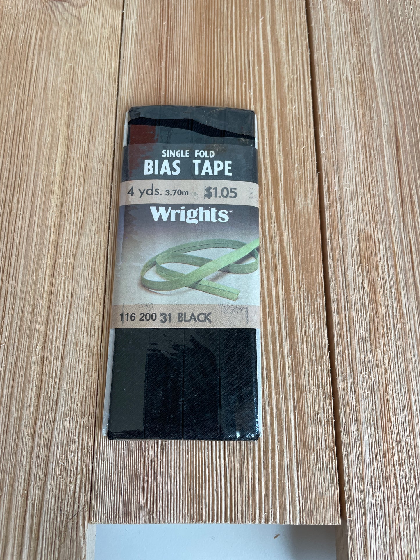 Vintage Single Fold Bias Tape Wright's Boiltex, J&P Coats, Talon, Warren (Pick Your Color)