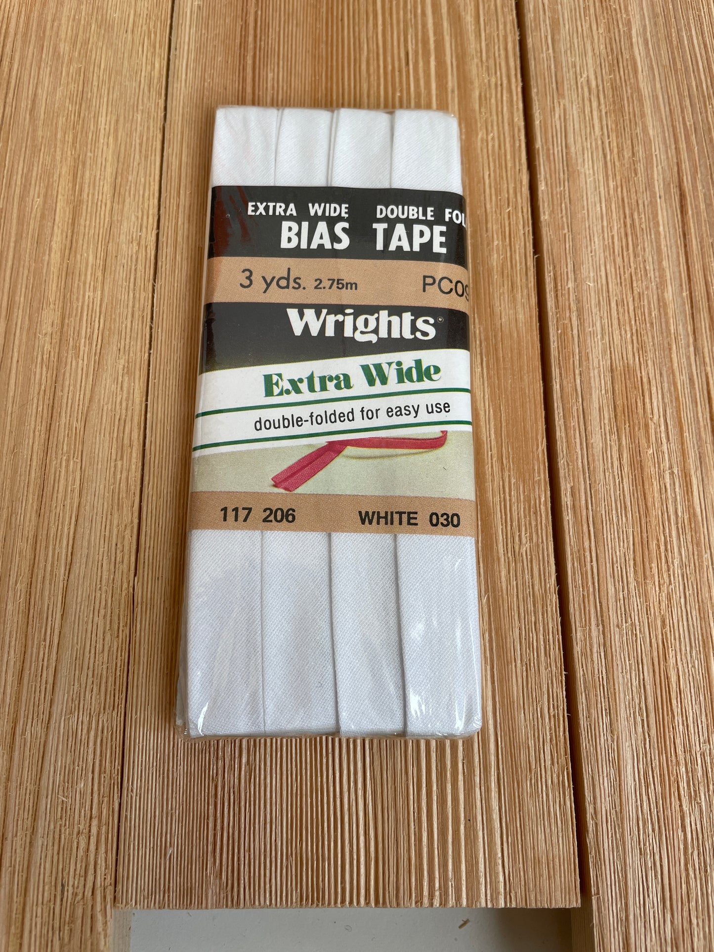 Double Fold Bias Tape Wright's Warren's J&P Coats (Pick Your Color)
