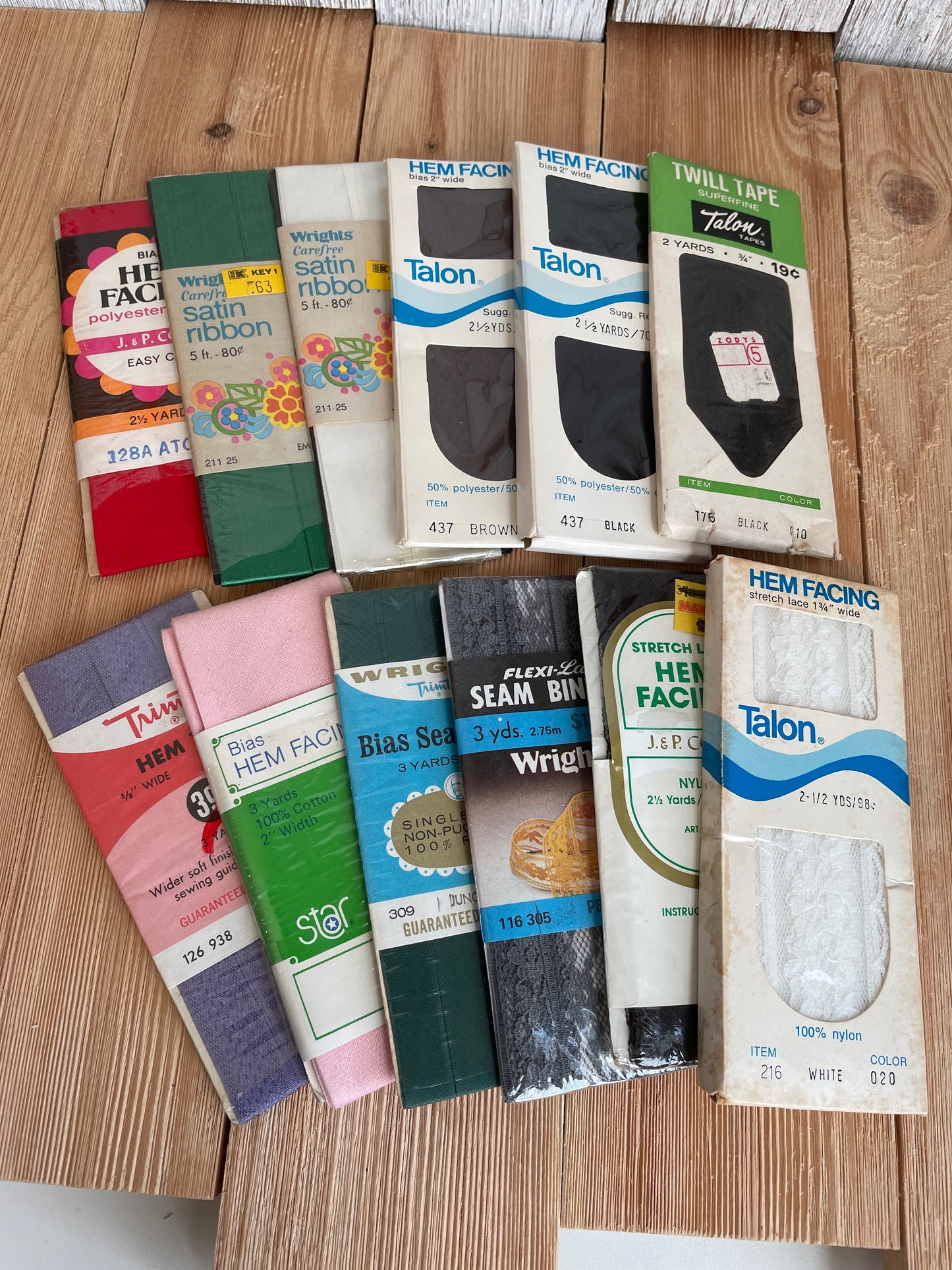 Bias Hem Facing Twill Tape Hem Facing Hem Tape (Pick Your Color)