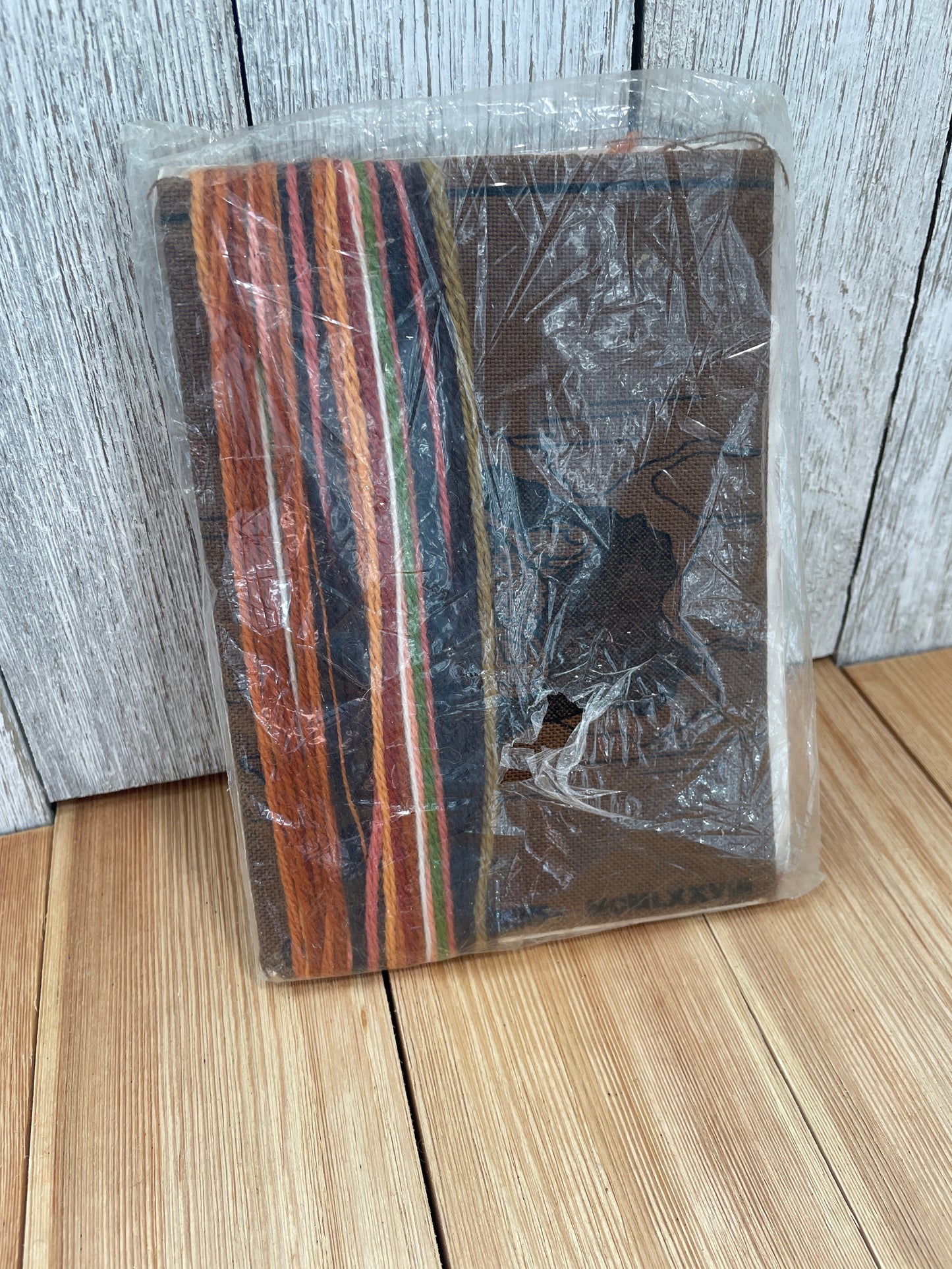 Vintage 1978 Jiffy Stitchery Little Tree Mouse #516 Crewel Embroidery Kit NEW UNOPEN