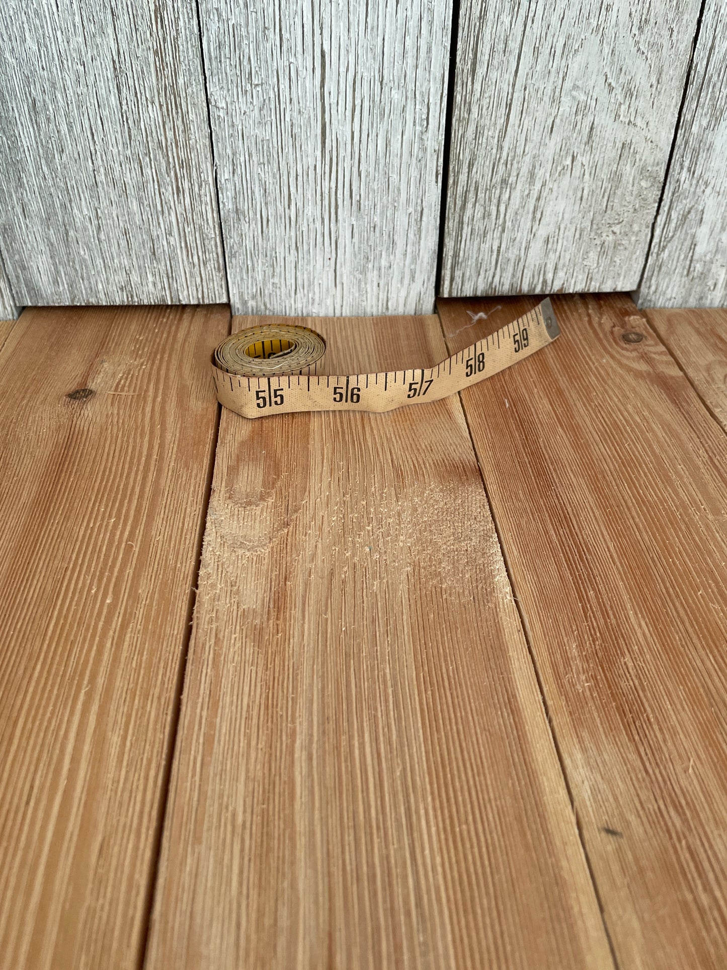 Collectible Advertising Measuring Sewist Tailor Soft tape ruler body hat Ephemera Notions Sewing