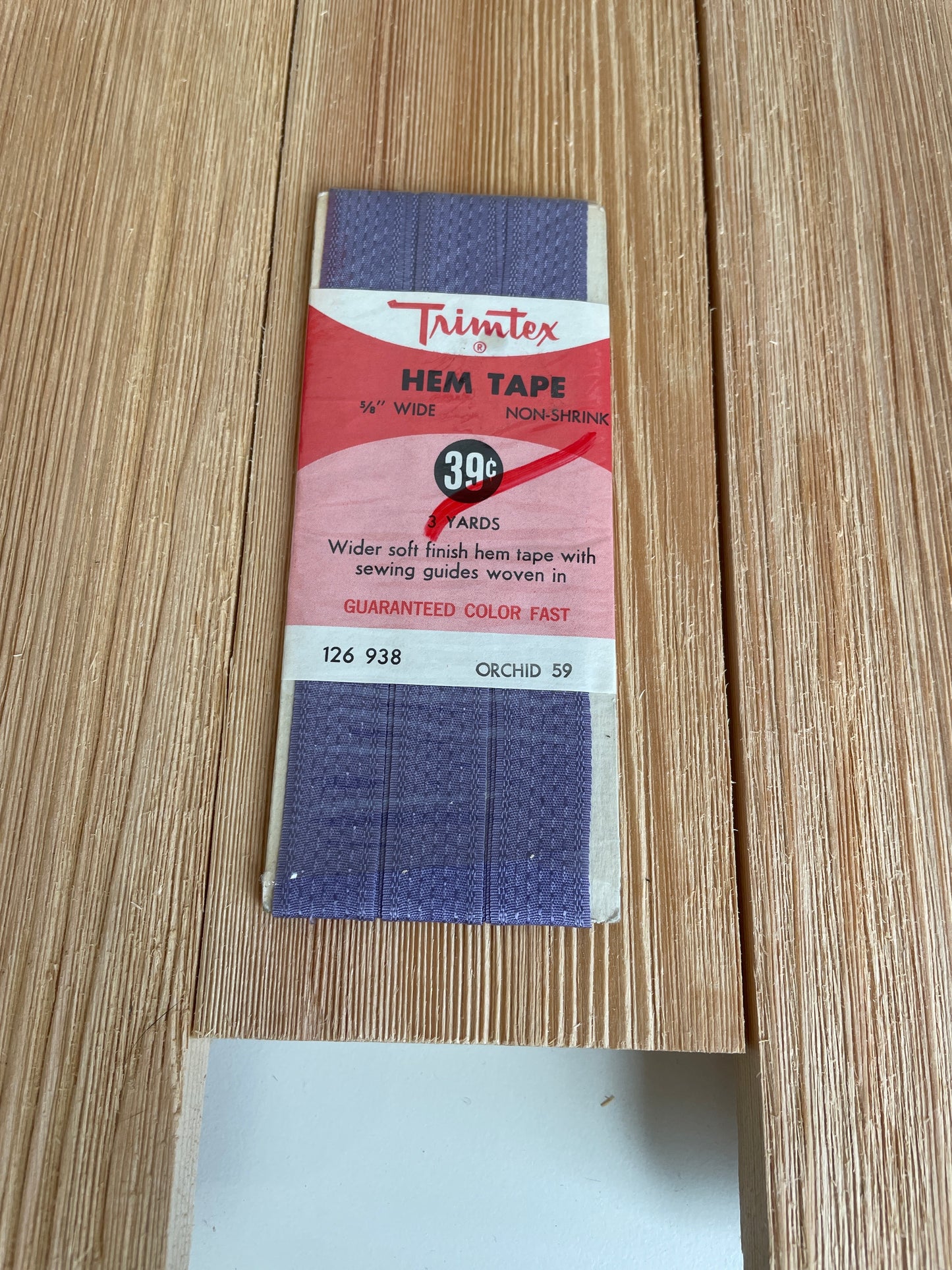 Bias Hem Facing Twill Tape Hem Facing Hem Tape (Pick Your Color)