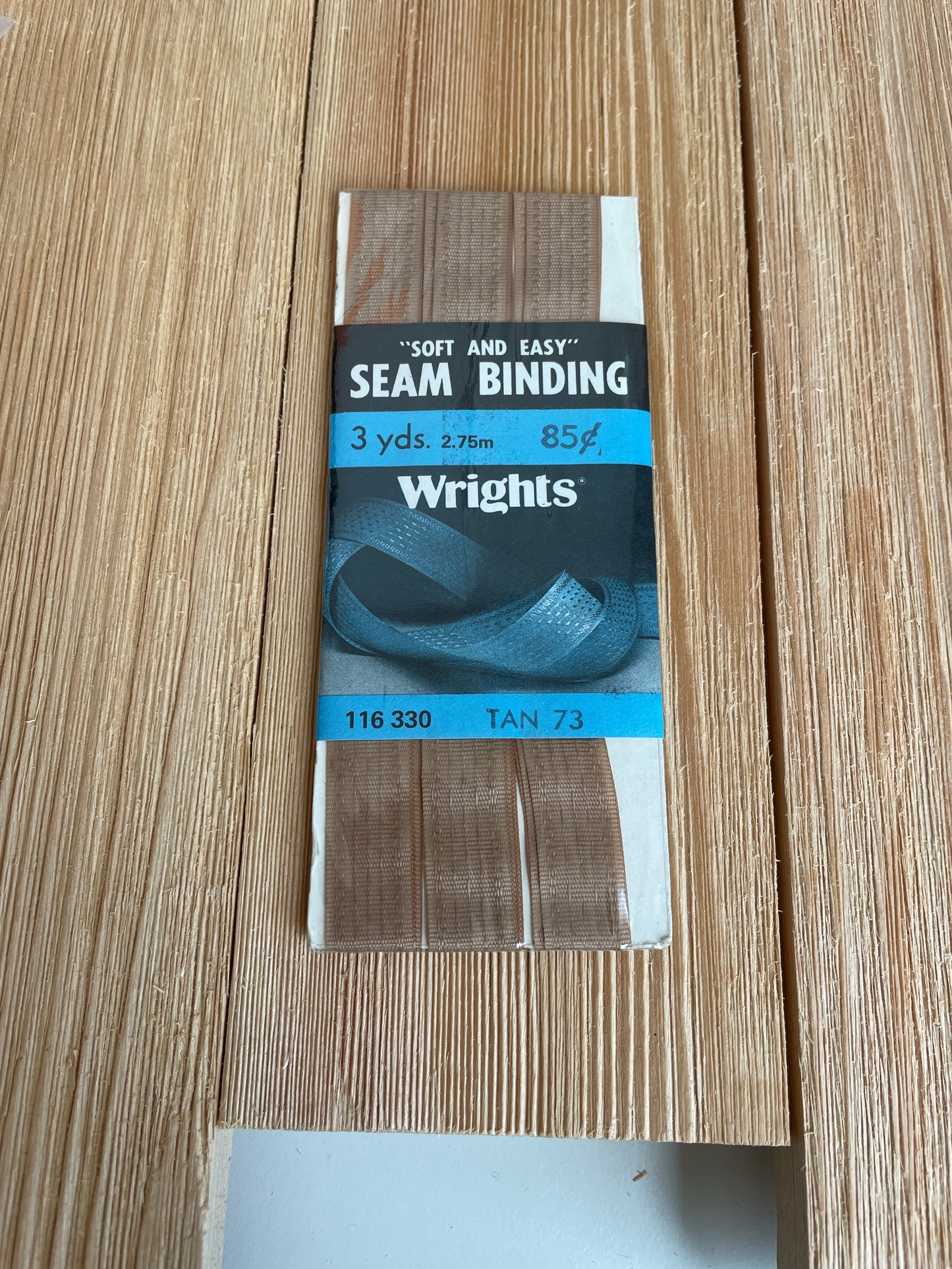 Seam Binding 1/2" Wide 3 yards J&P Coats Wrights Boiltex Talon (Pick Your Color)