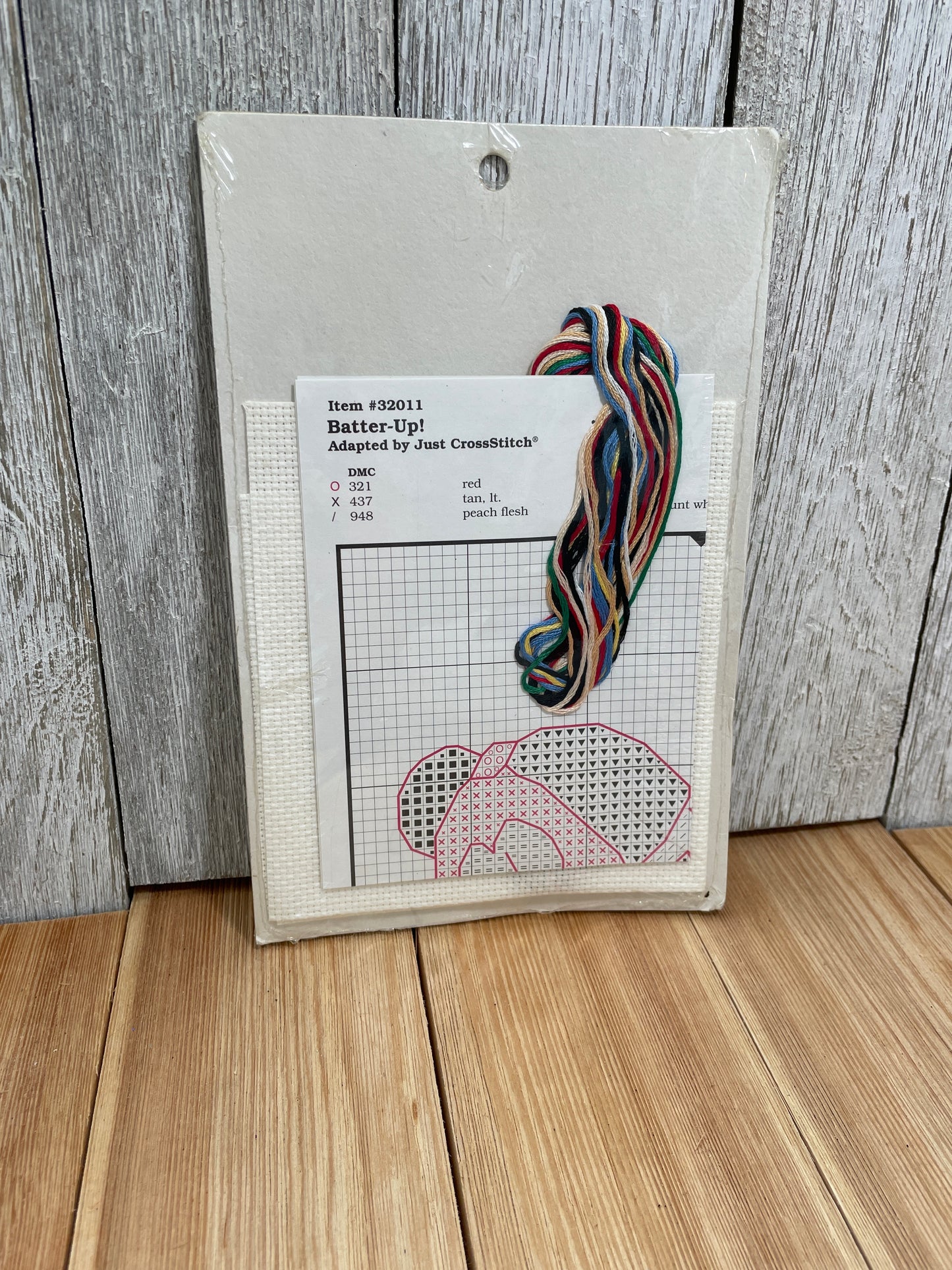 Disney Babies Batter-Up! Cross Stitch Kit #32011 NEW UNOPEN