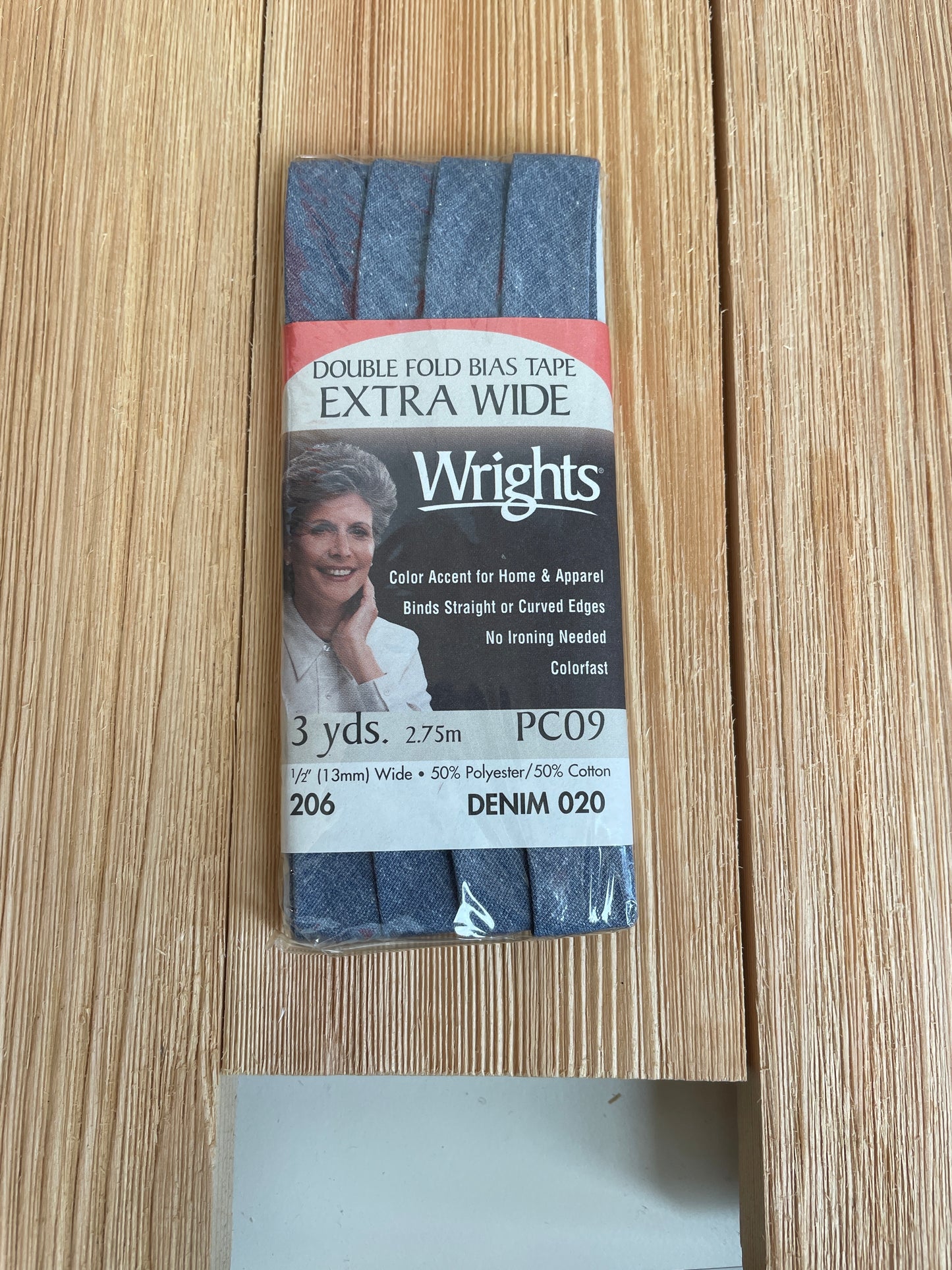 Double Fold Bias Tape Wright's Warren's J&P Coats (Pick Your Color)