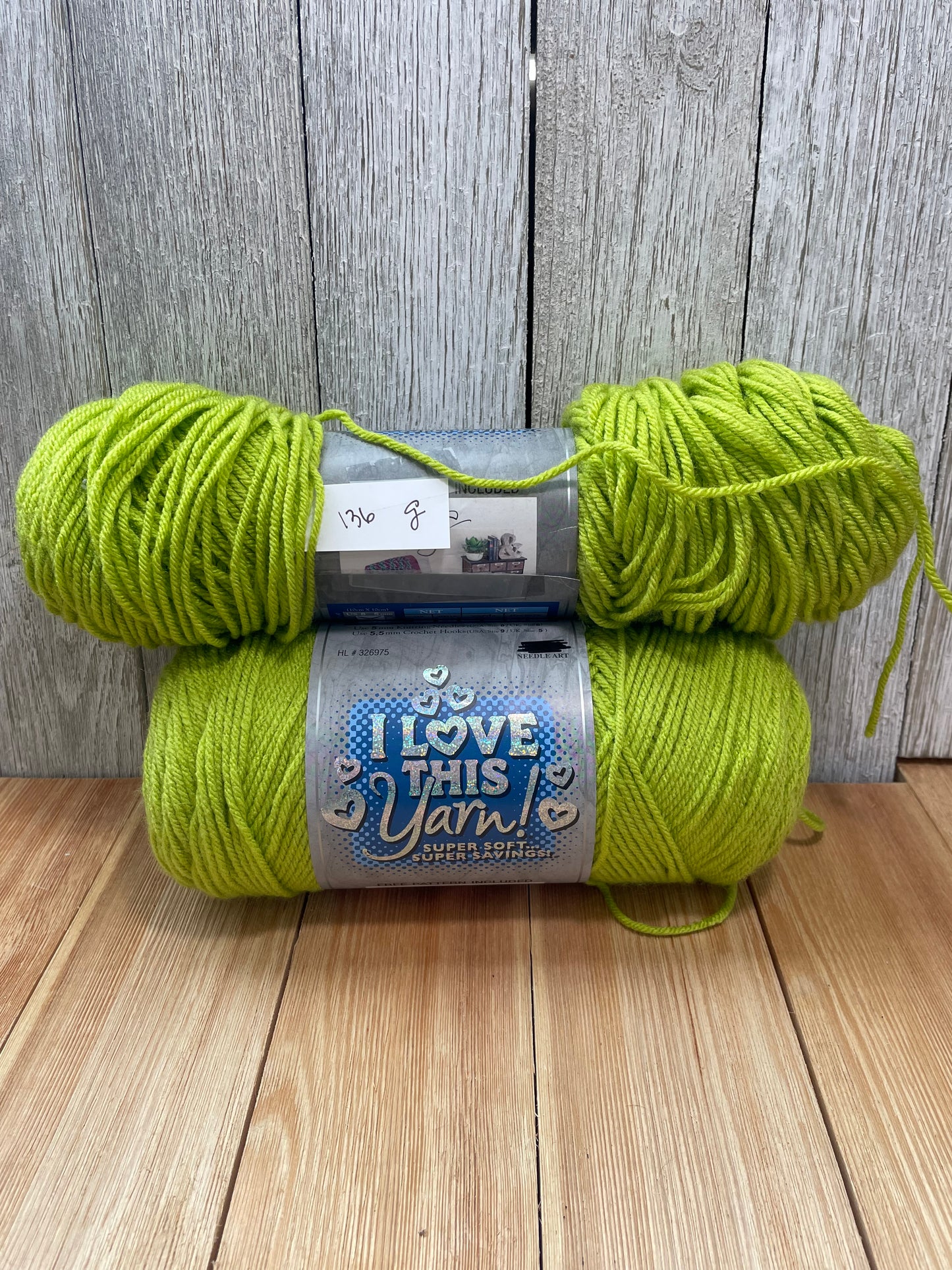 I Love This Yarn Full Skien and Partial Skein (U Pick Color)
