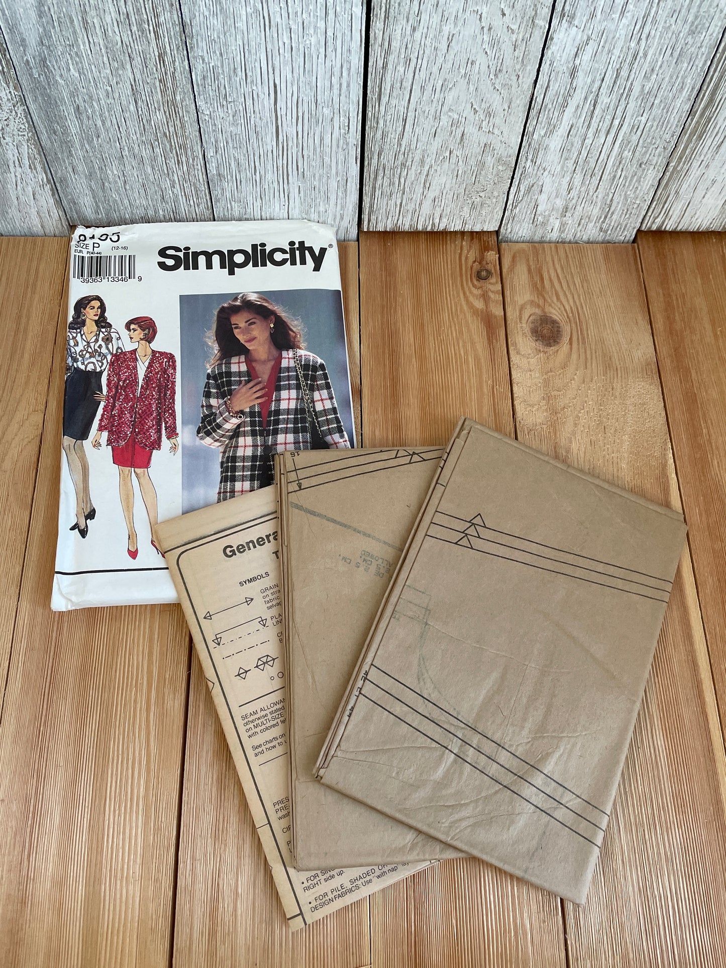 Simplicity 8135 Pants Skirt Top Lined Jacket Size 12-16 Pattern UNCUT FF