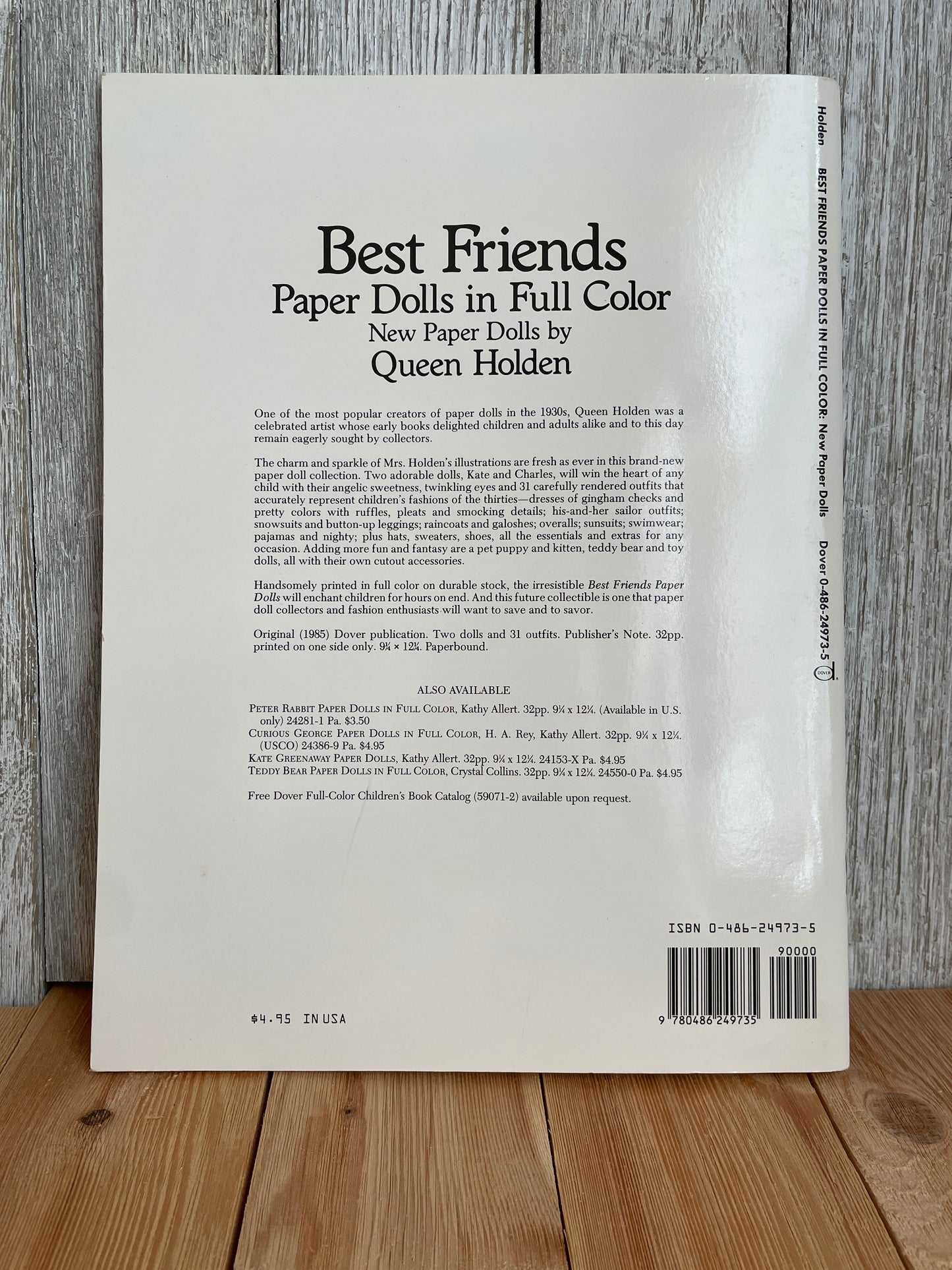 Uncut Paper Dolls in Full Color by Theodore Menten, Peggy Rosamond, Shelia Young, Kathy Allert, And the Wenham Museum Book New