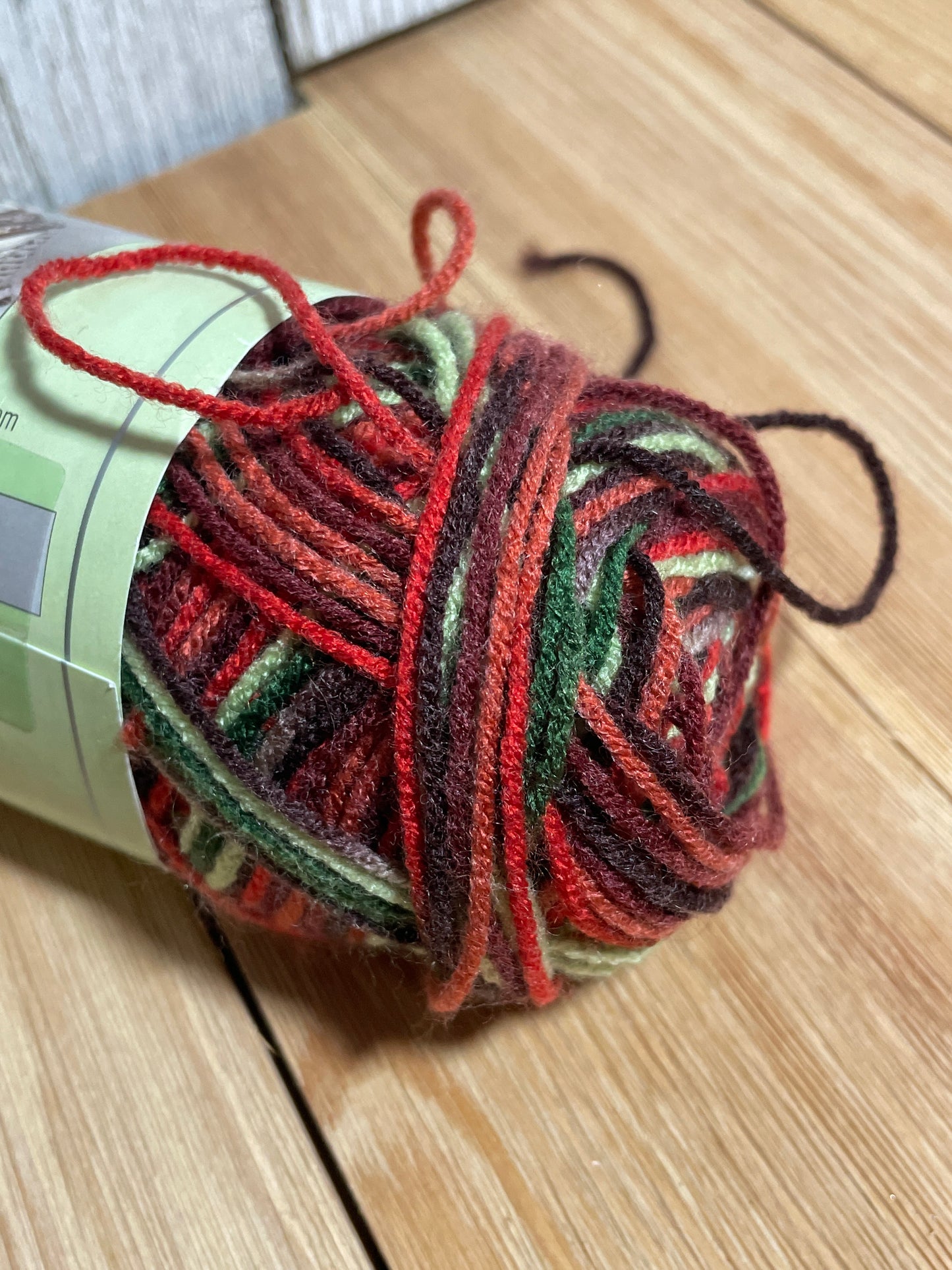 I Love This Yarn Sport Weight Autumn Multi Full Skein