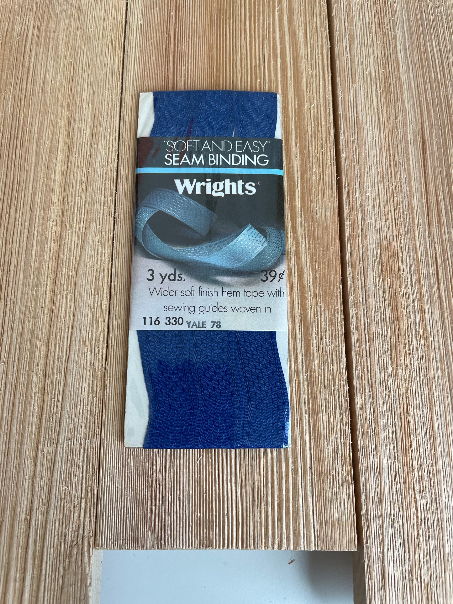 Seam Binding 1/2" Wide 3 yards J&P Coats Wrights Boiltex Talon (Pick Your Color)