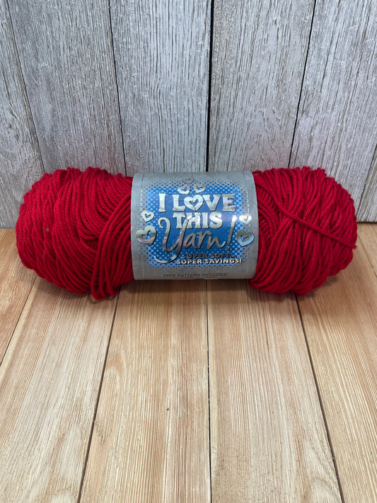I Love This Yarn Full Skien and Partial Skein (U Pick Color)