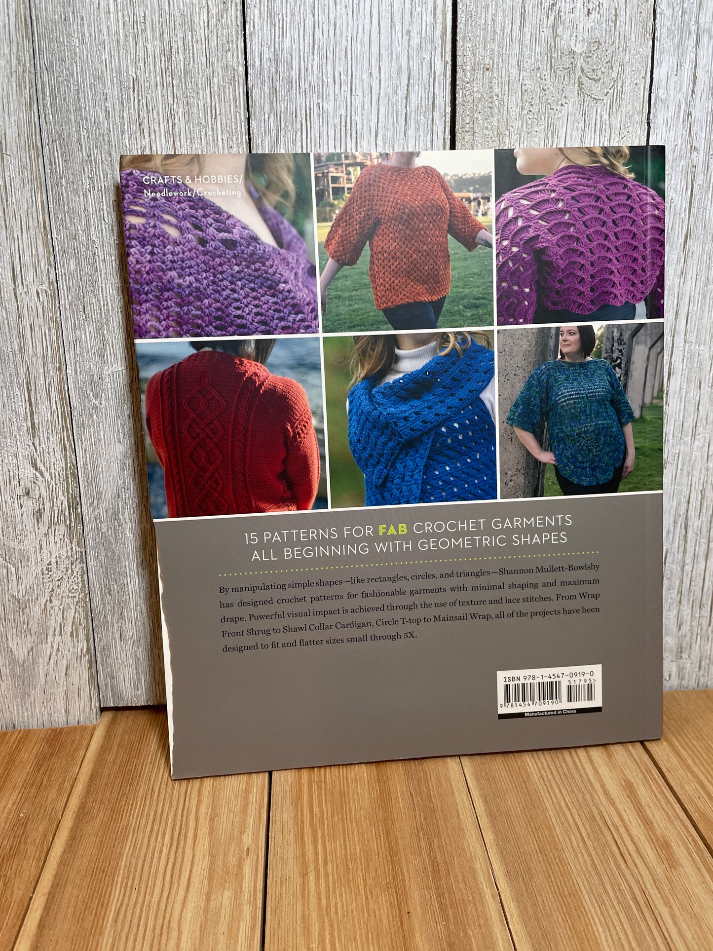 Crochet Geometry Geometric Patterns to Fit and Flatter Size Small- 5X Shannon Mullett-Bowlsby Crochet Book