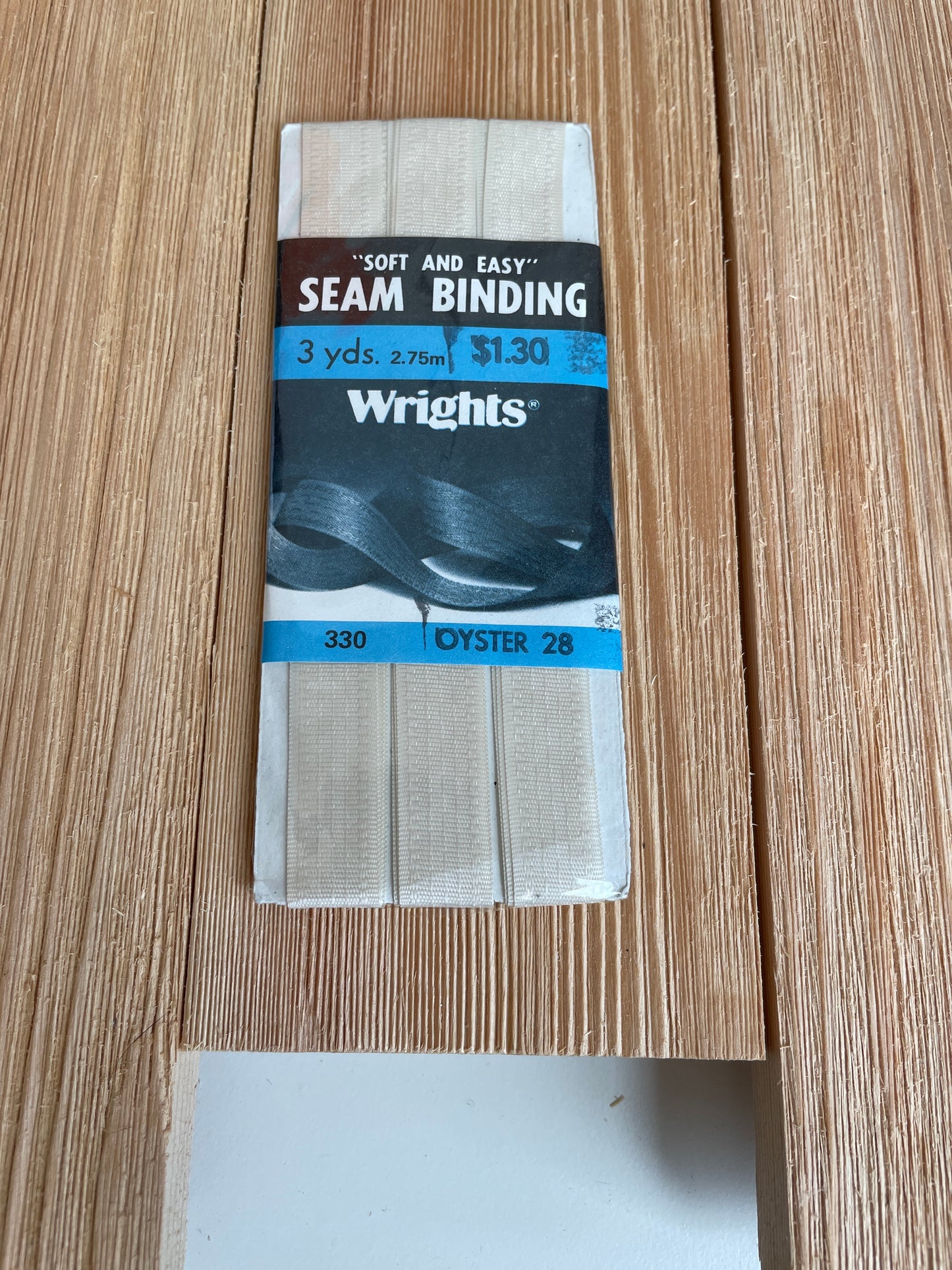 Seam Binding 1/2" Wide 3 yards J&P Coats Wrights Boiltex Talon (Pick Your Color)