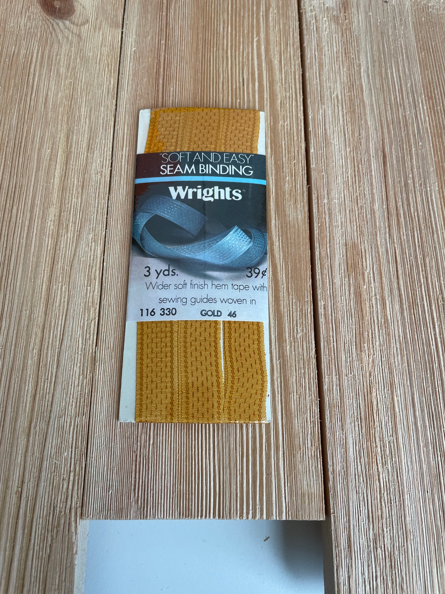 Seam Binding 1/2" Wide 3 yards J&P Coats Wrights Boiltex Talon (Pick Your Color)