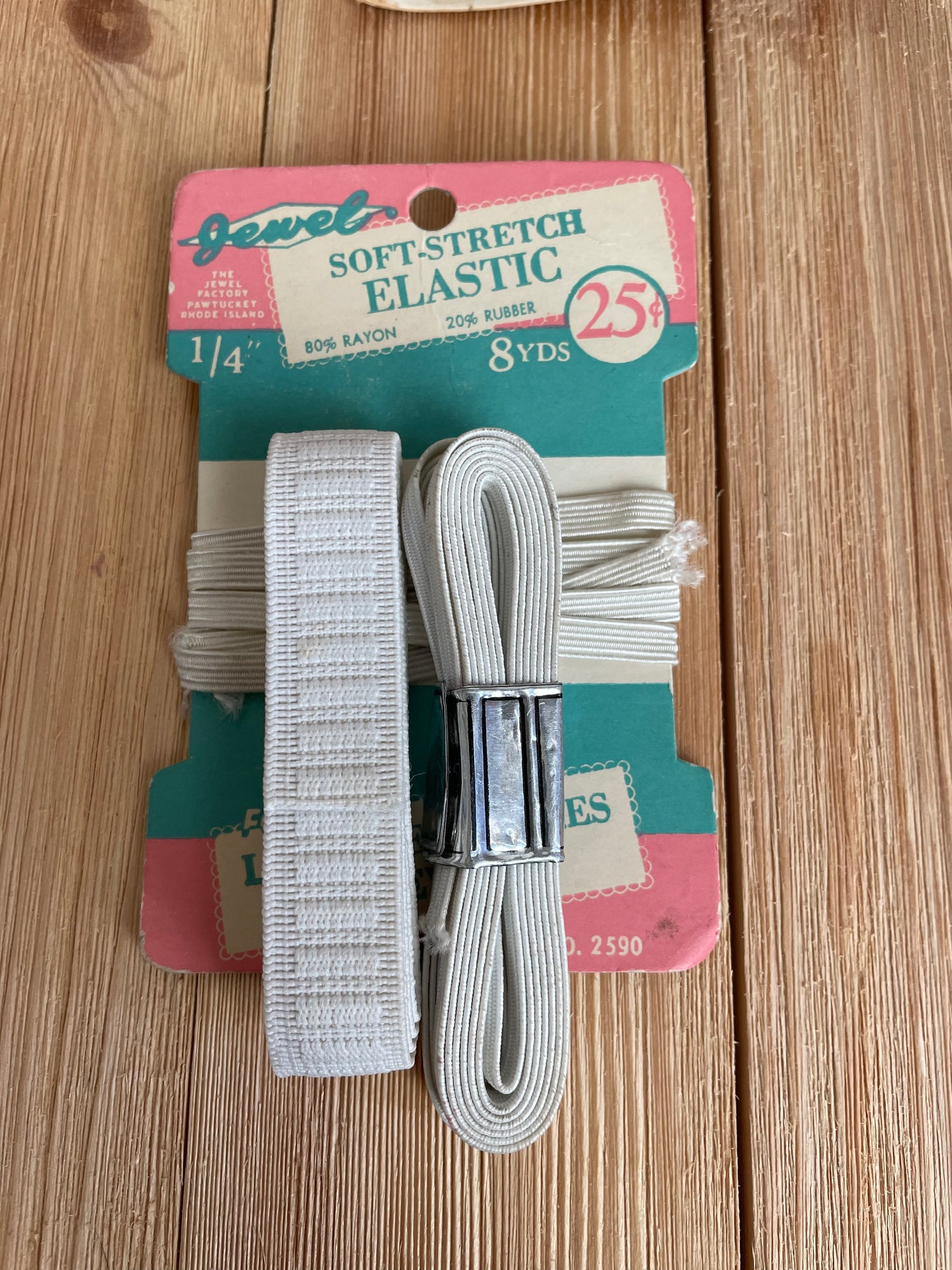 Vintage NOS Elastic Cording Stretch Elastic Pick your Notion